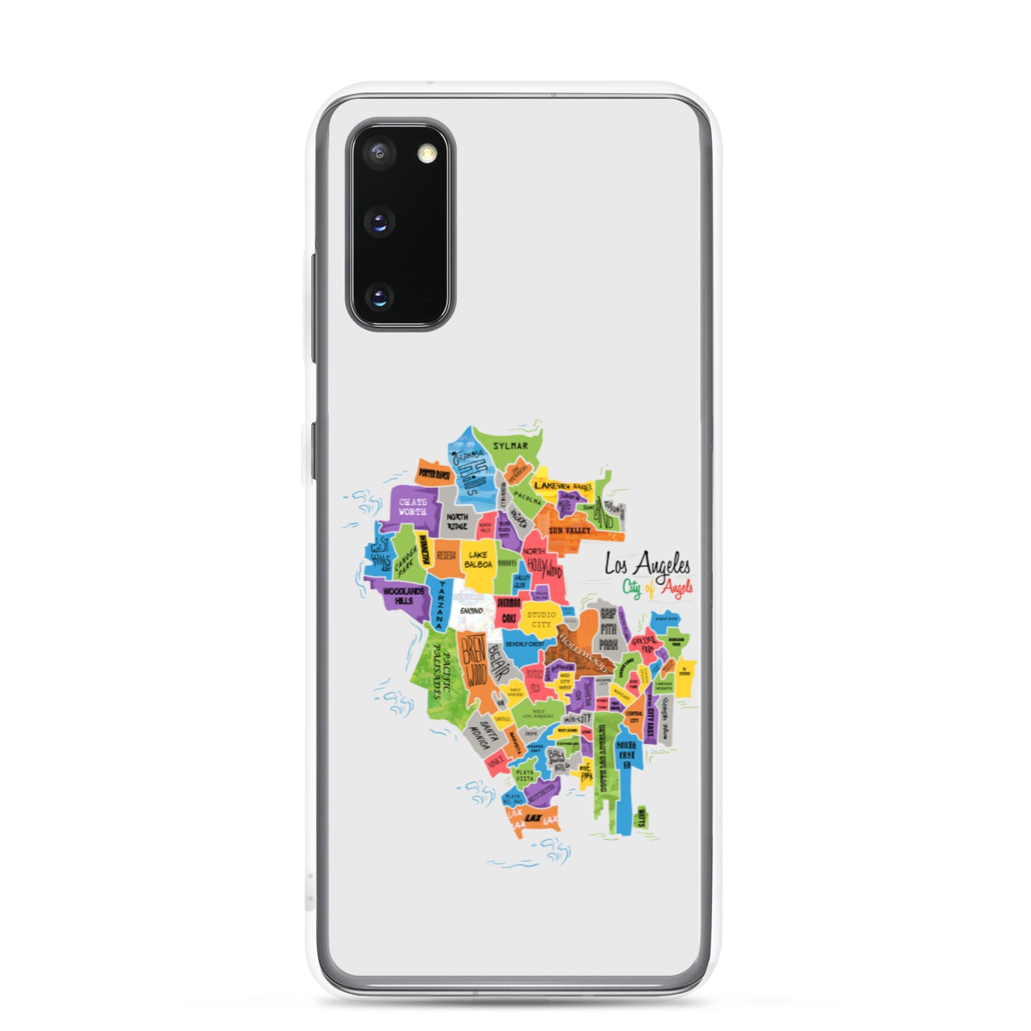Los Angeles Map Samsung Case