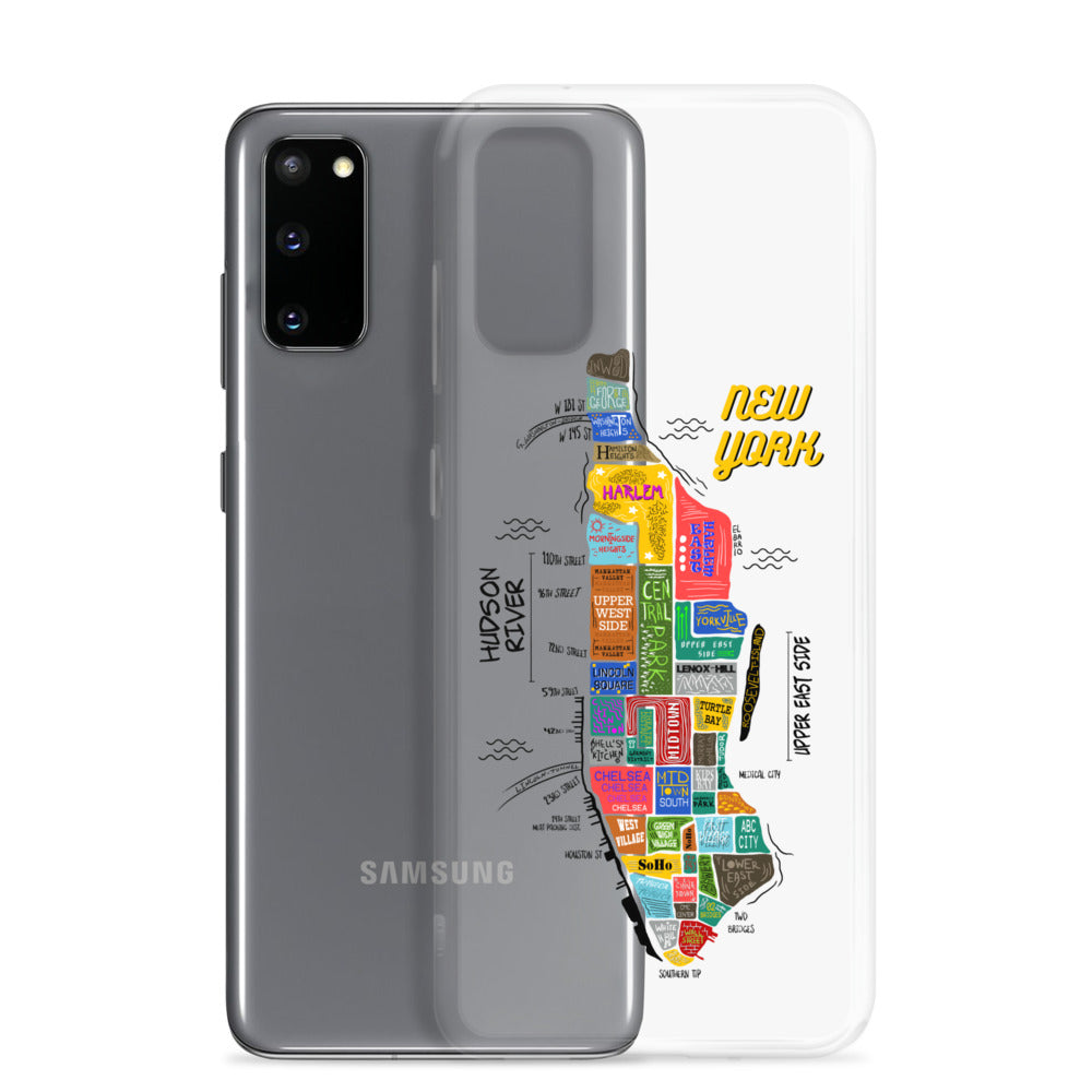 NYC map Samsung Case