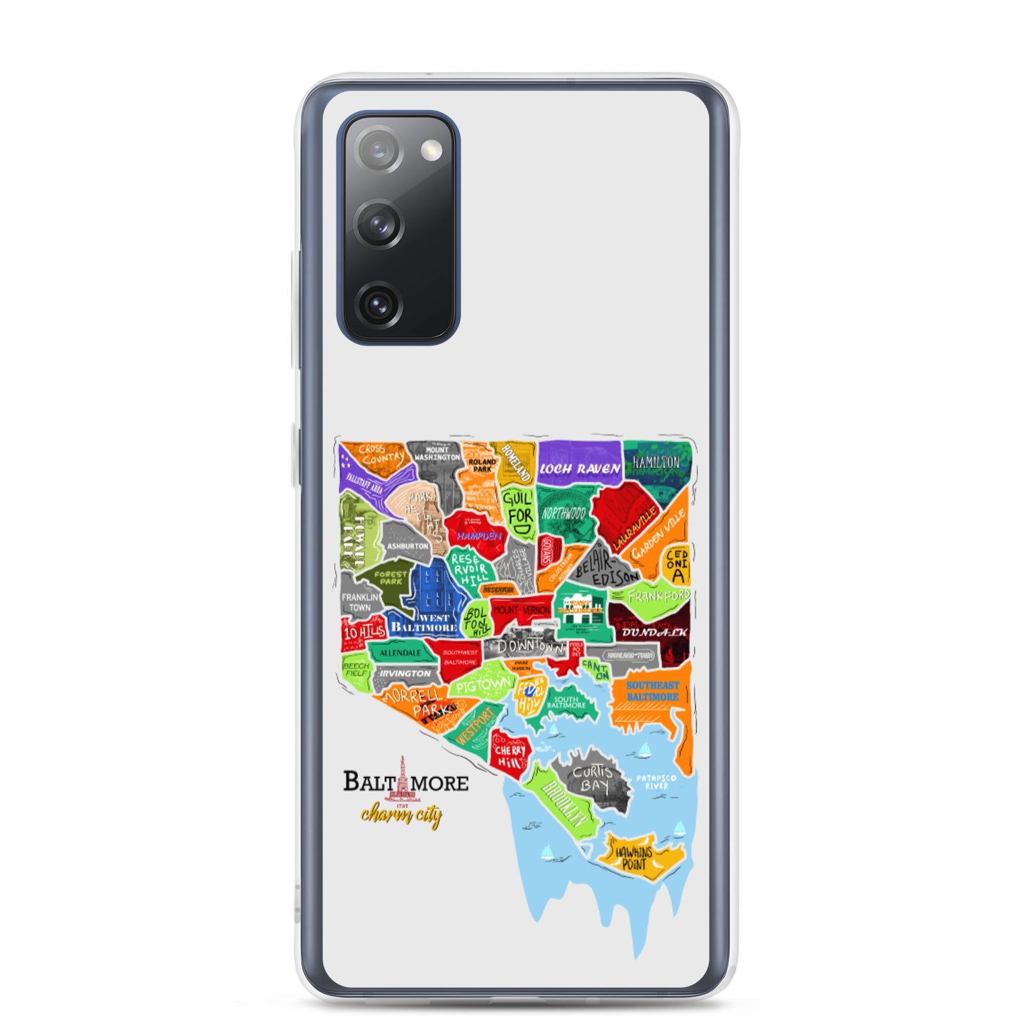 Baltimore map Samsung Case