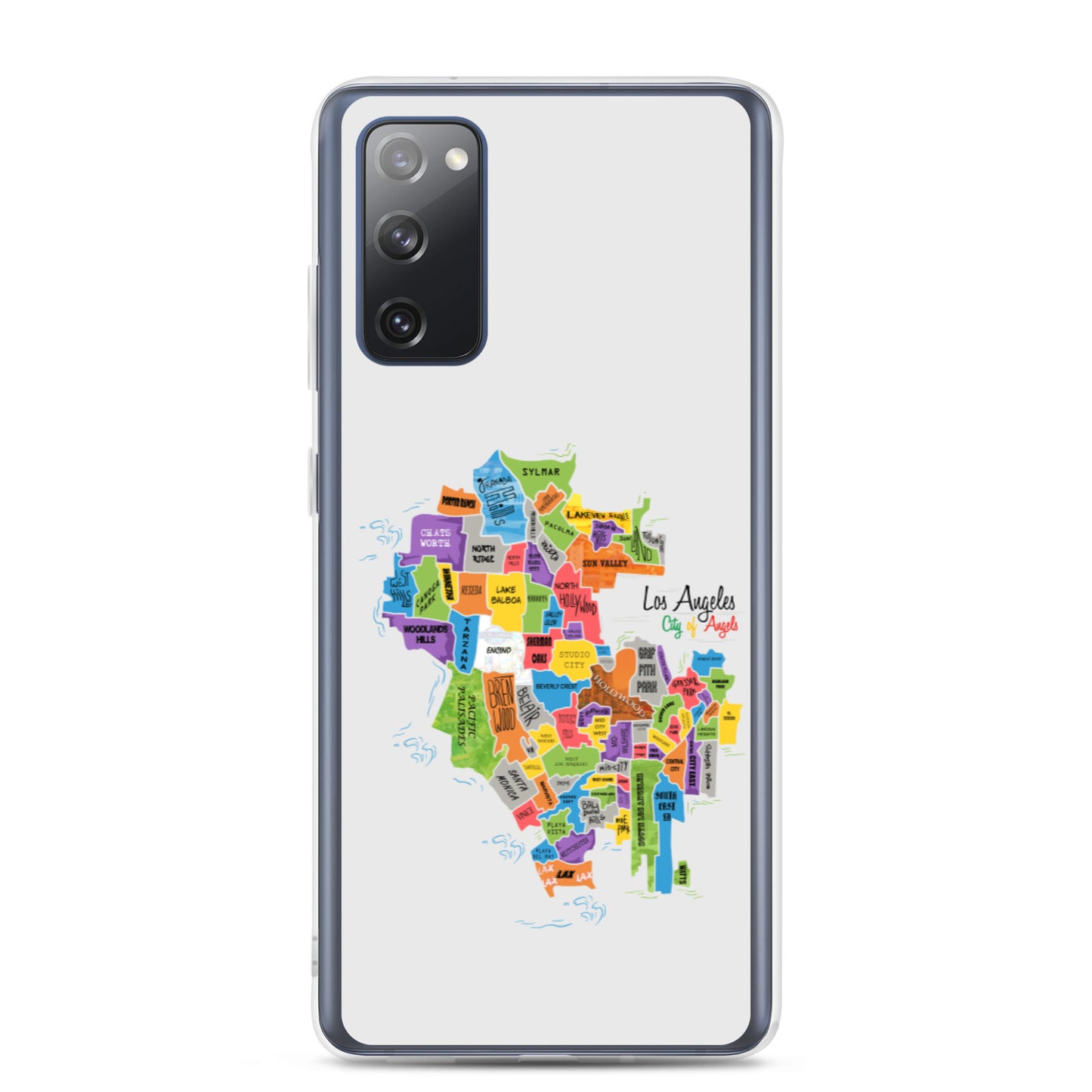 Los Angeles Map Samsung Case