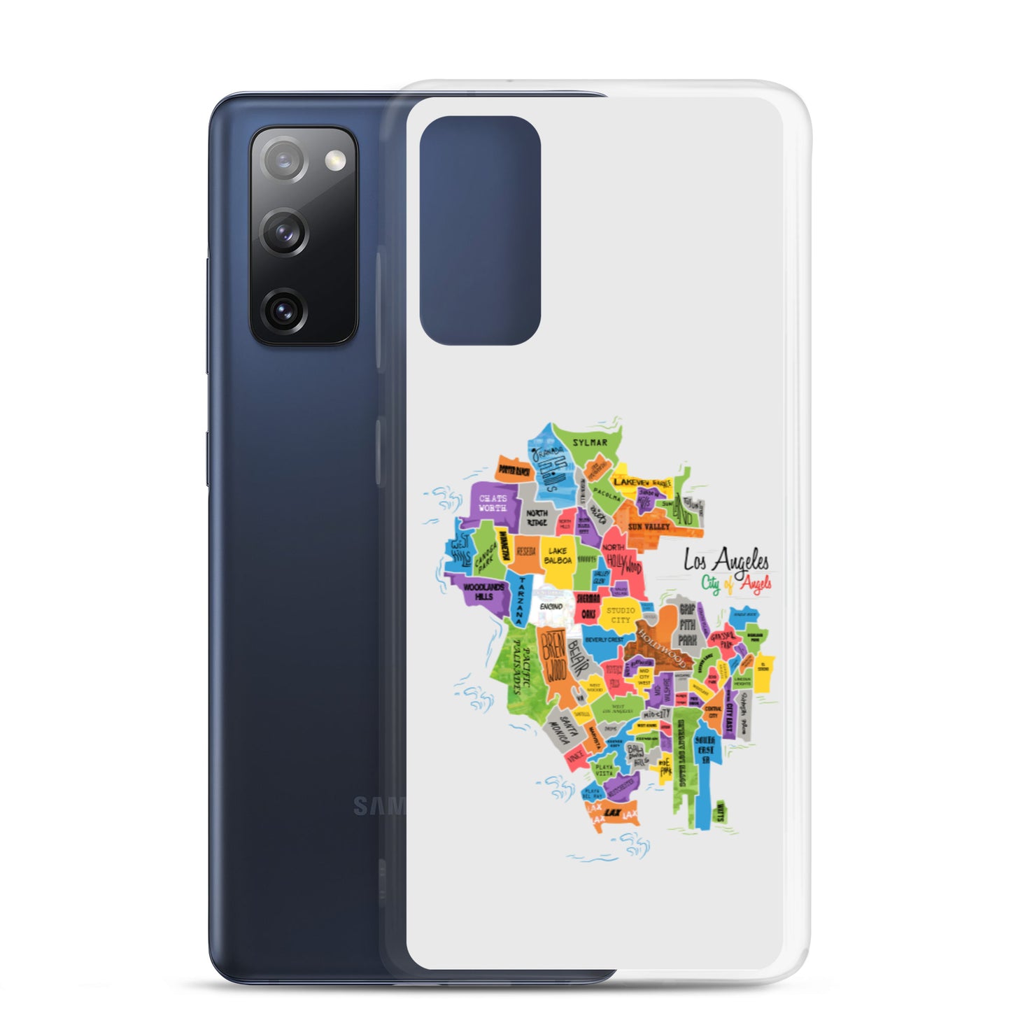 Los Angeles Map Samsung Case
