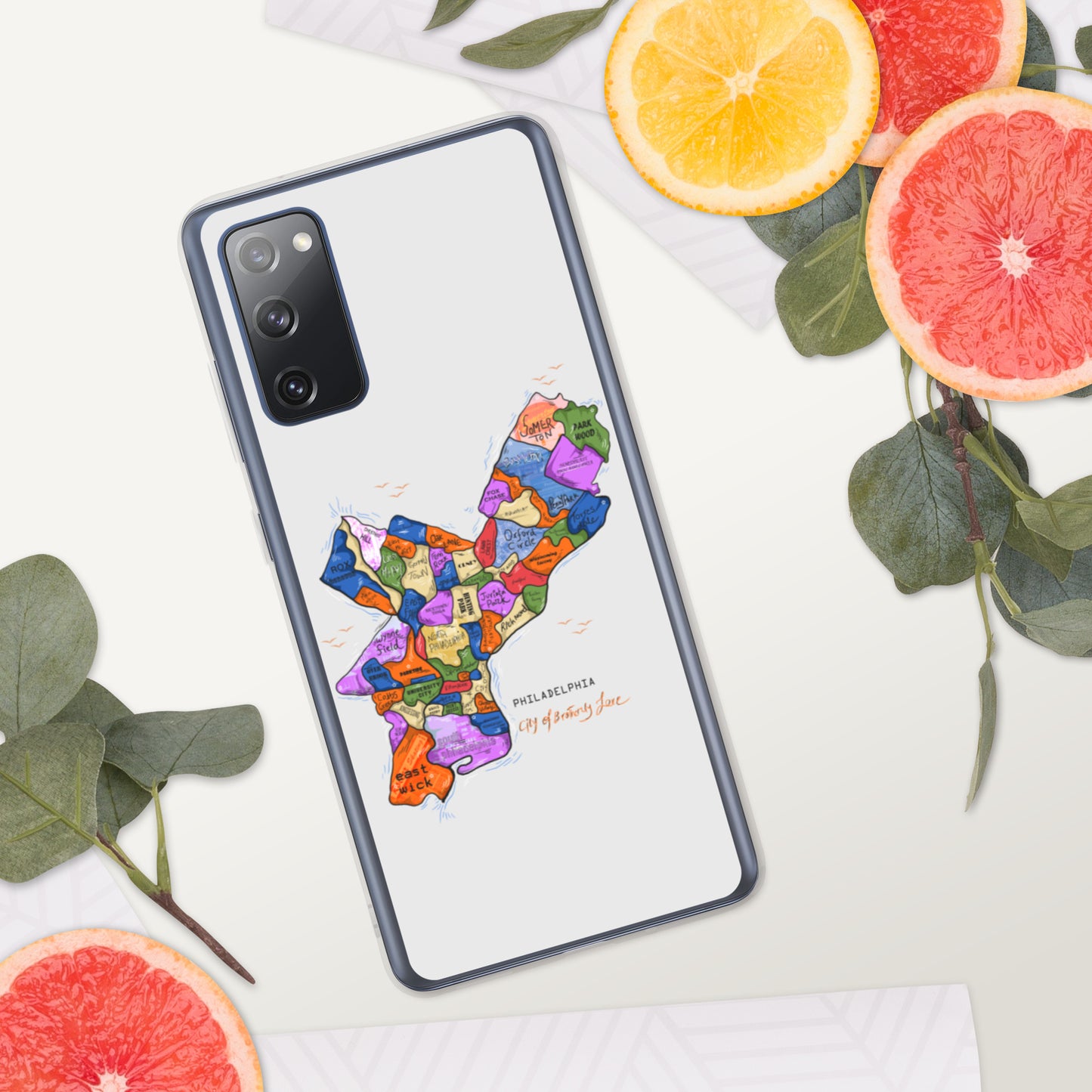 Philly Map Samsung Case
