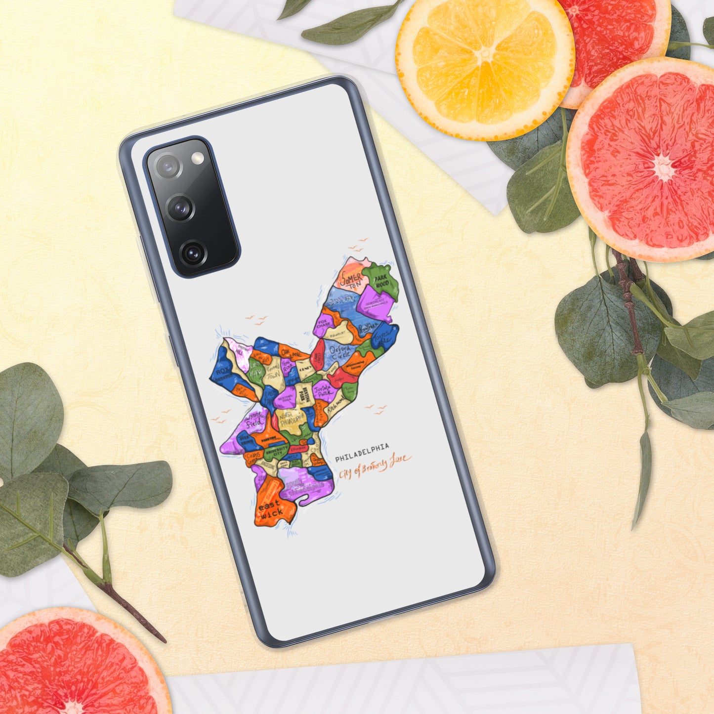 Philly Map Samsung Case