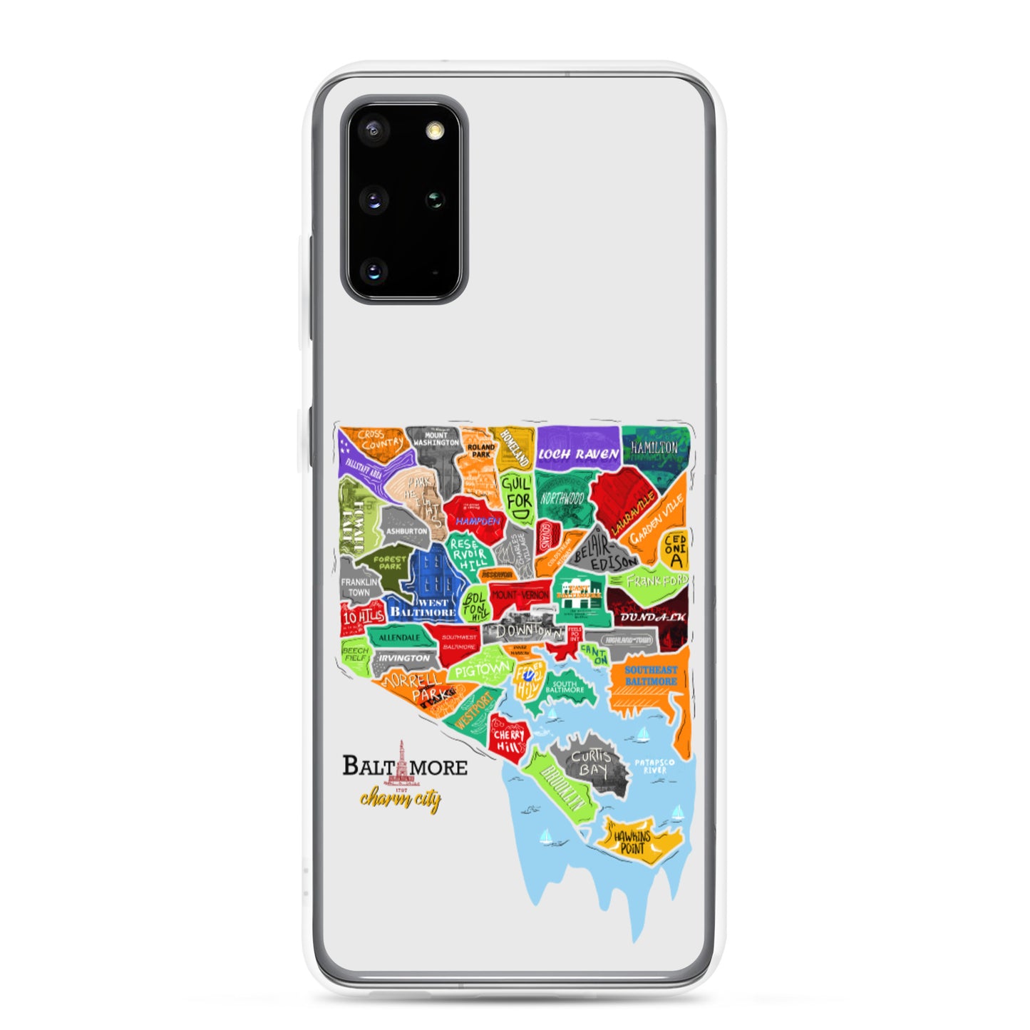 Baltimore map Samsung Case