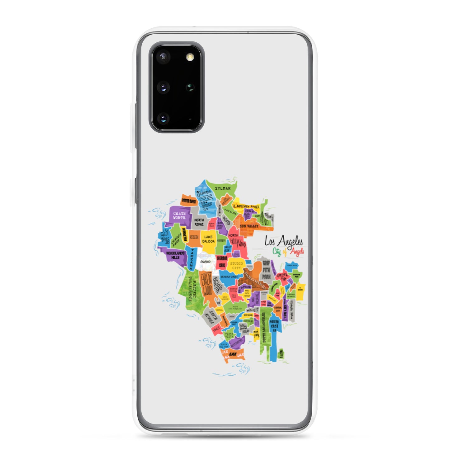 Los Angeles Map Samsung Case