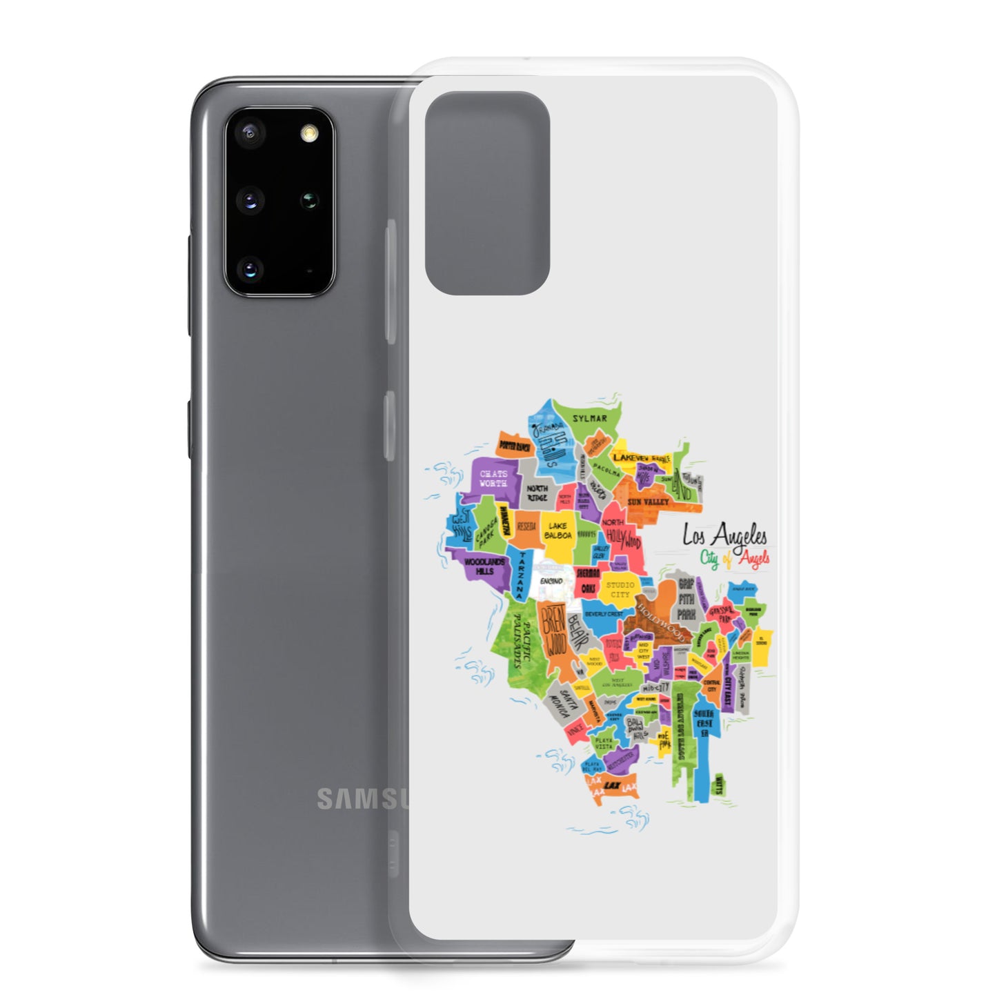 Los Angeles Map Samsung Case