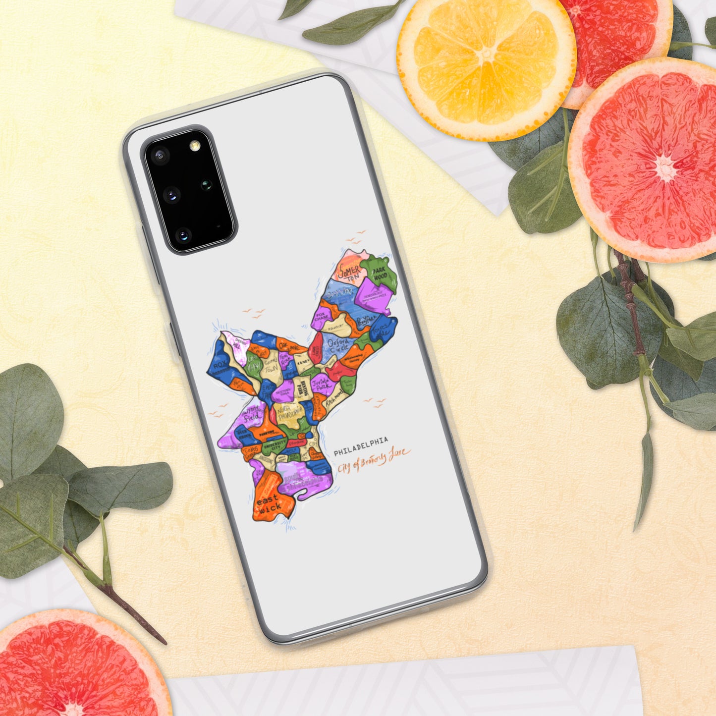 Philly Map Samsung Case