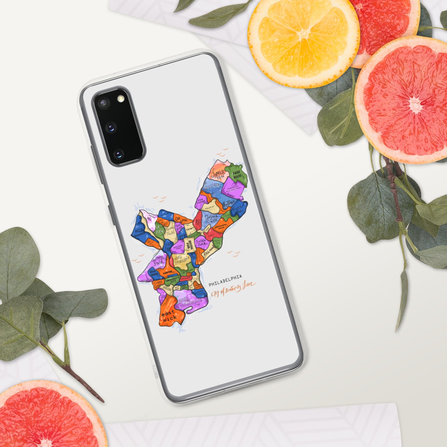 Philly Map Samsung Case