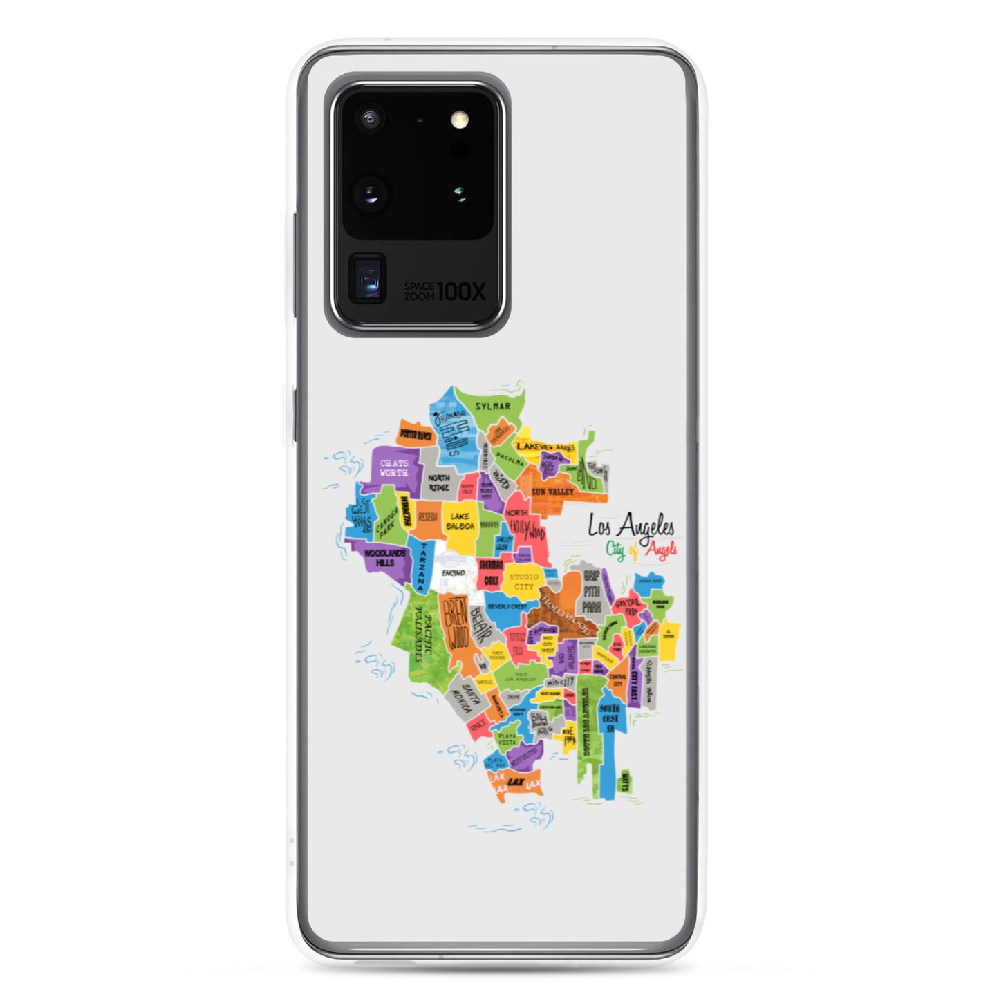 Los Angeles Map Samsung Case