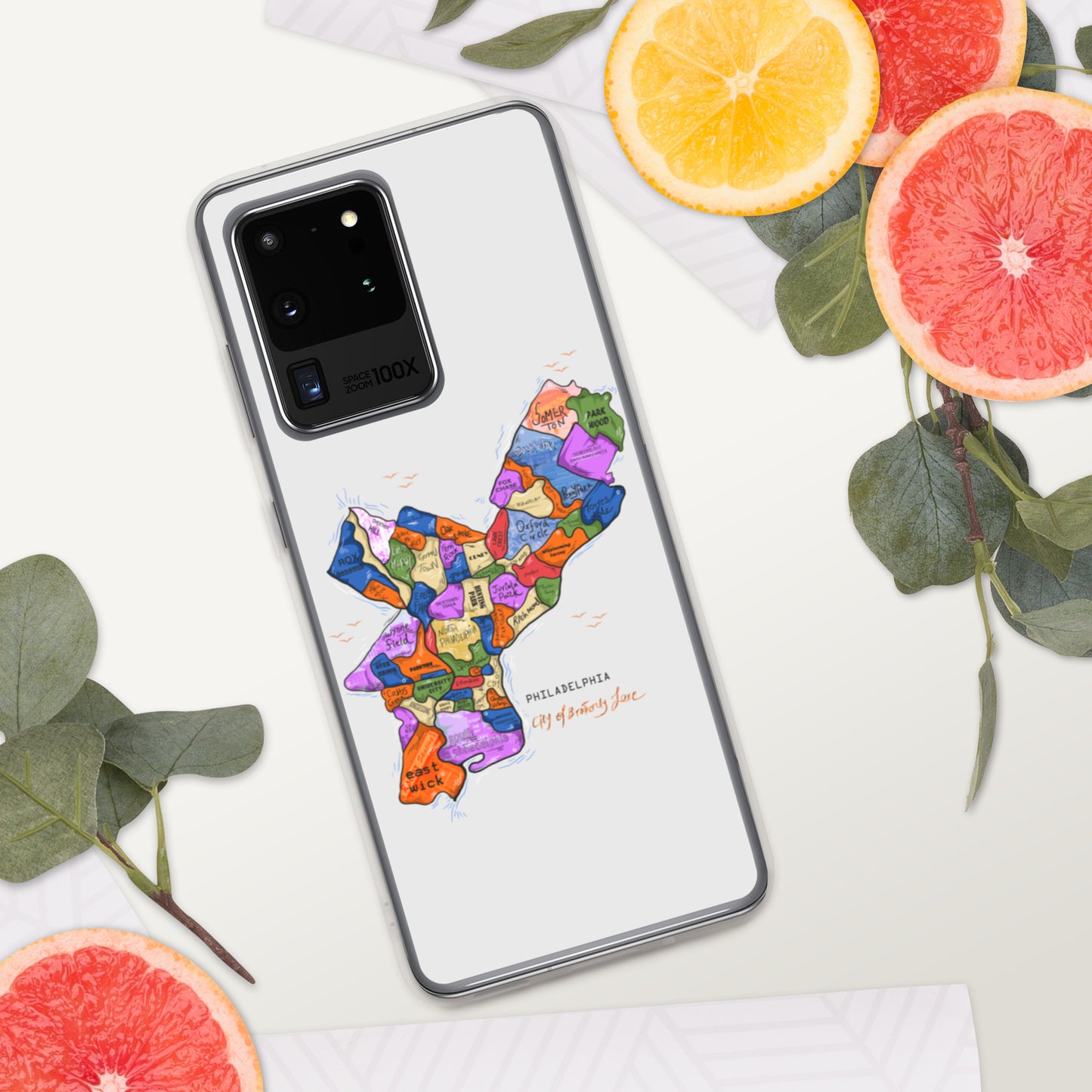 Philly Map Samsung Case