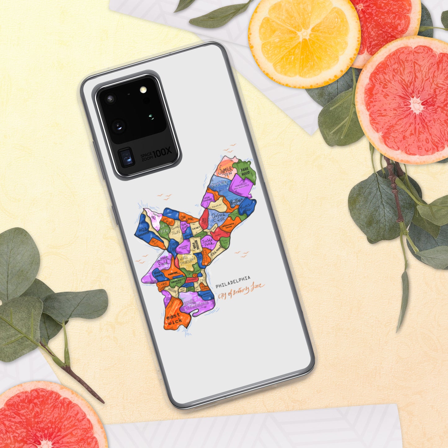Philly Map Samsung Case