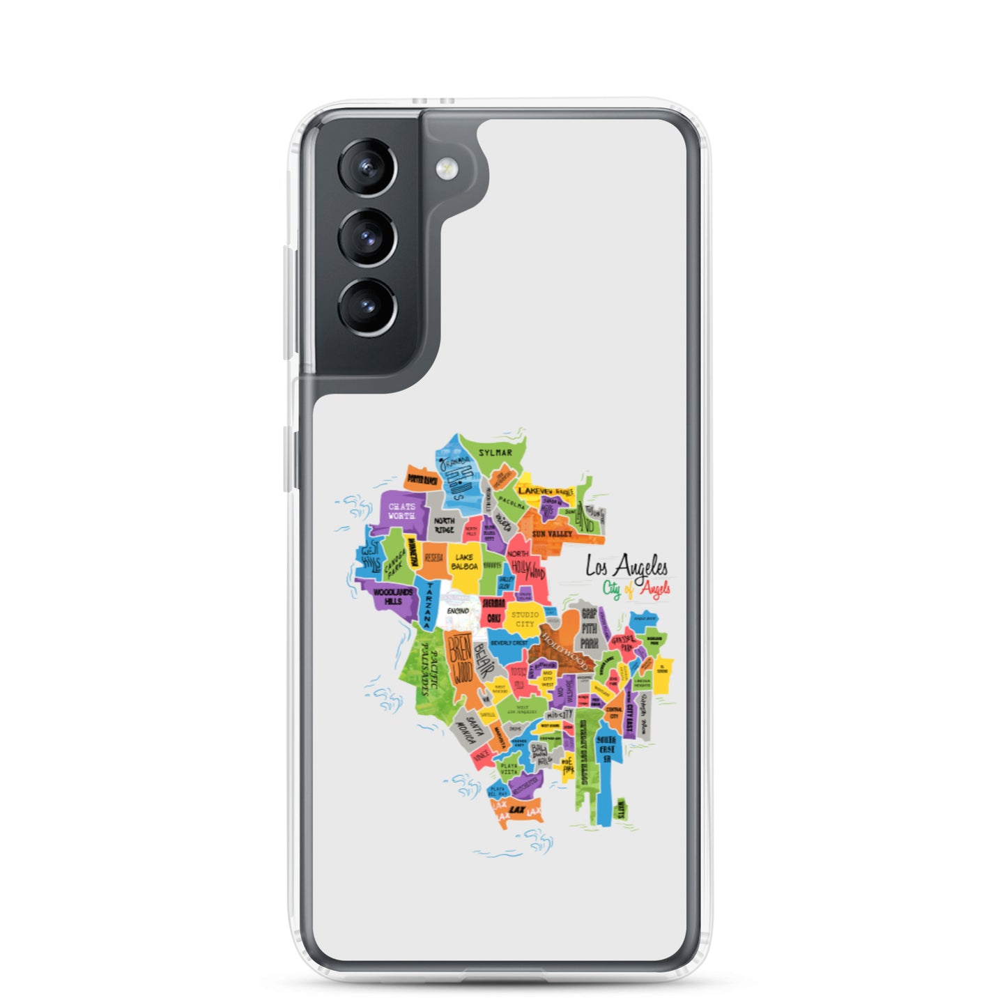 Los Angeles Map Samsung Case
