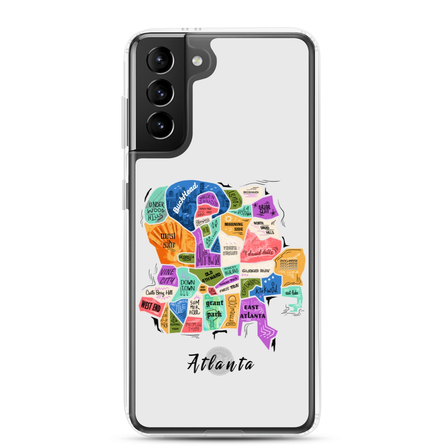 ATL map Samsung Case