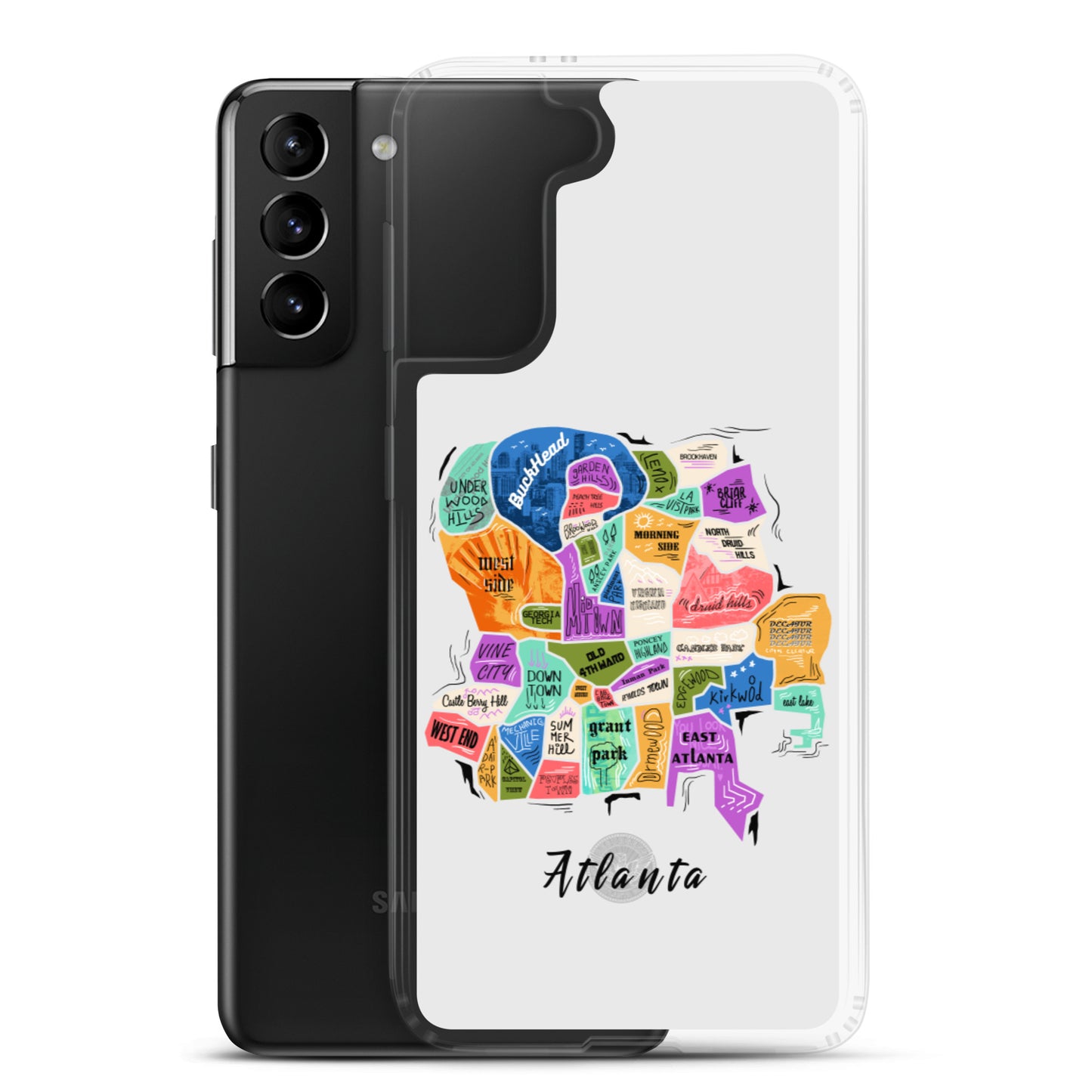 ATL map Samsung Case