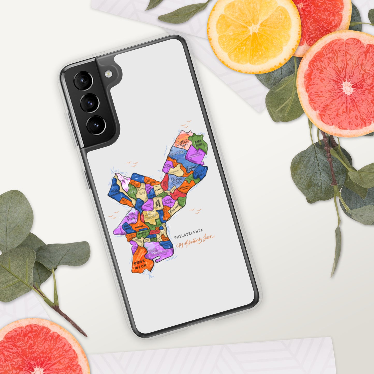 Philly Map Samsung Case