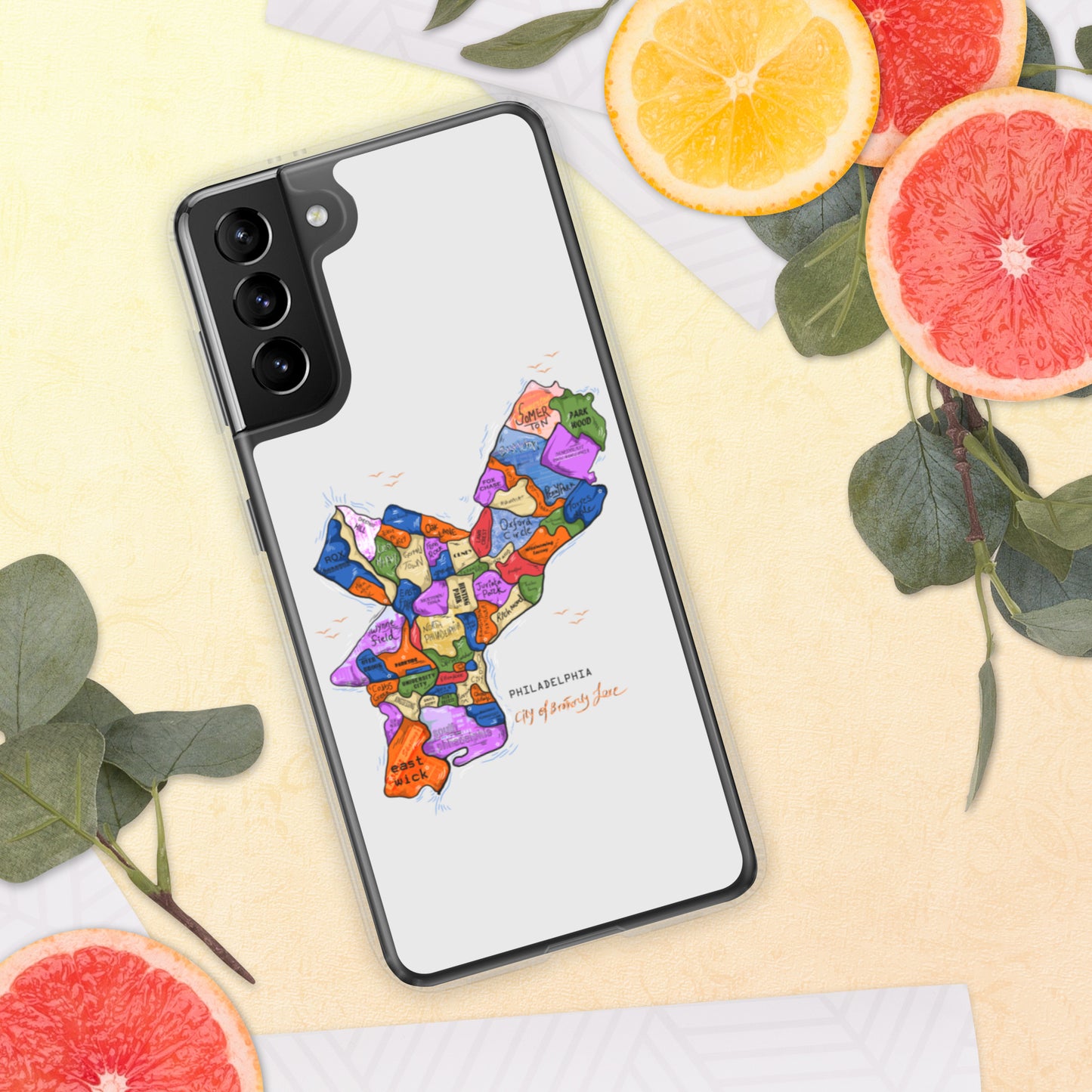 Philly Map Samsung Case