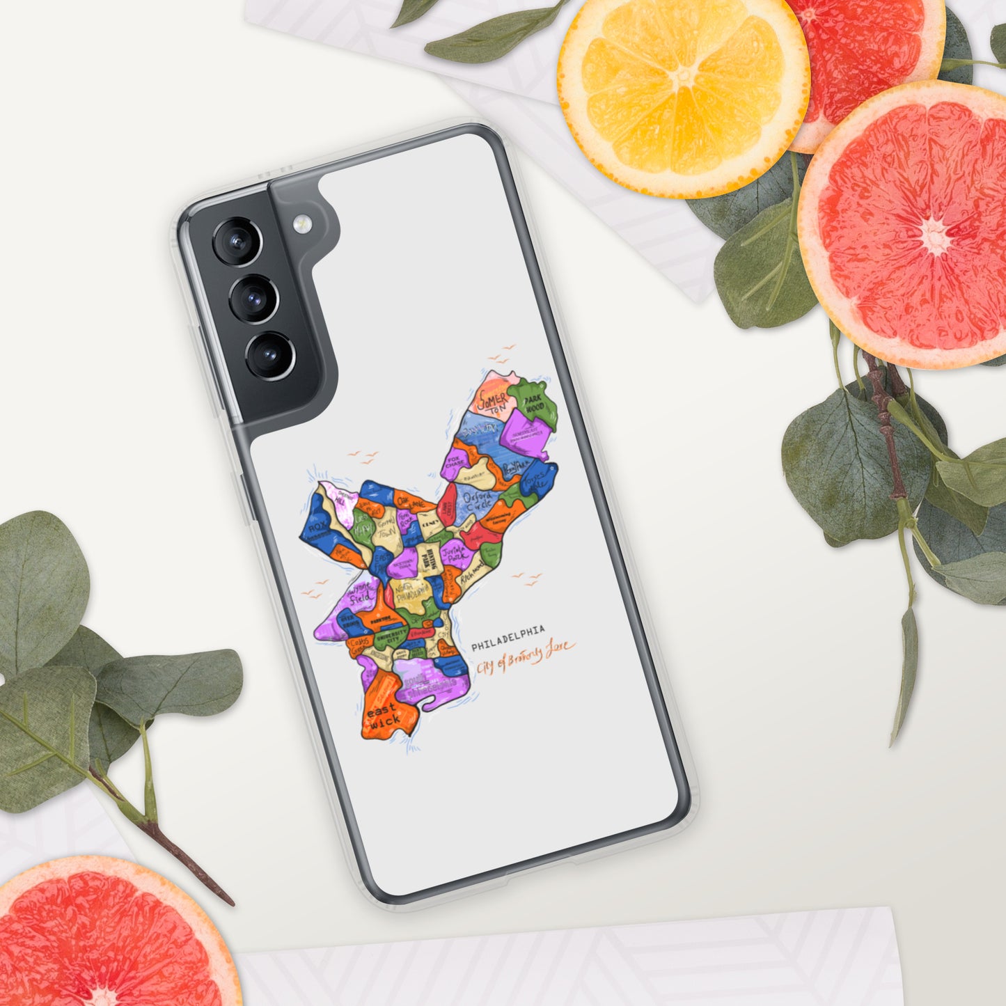 Philly Map Samsung Case