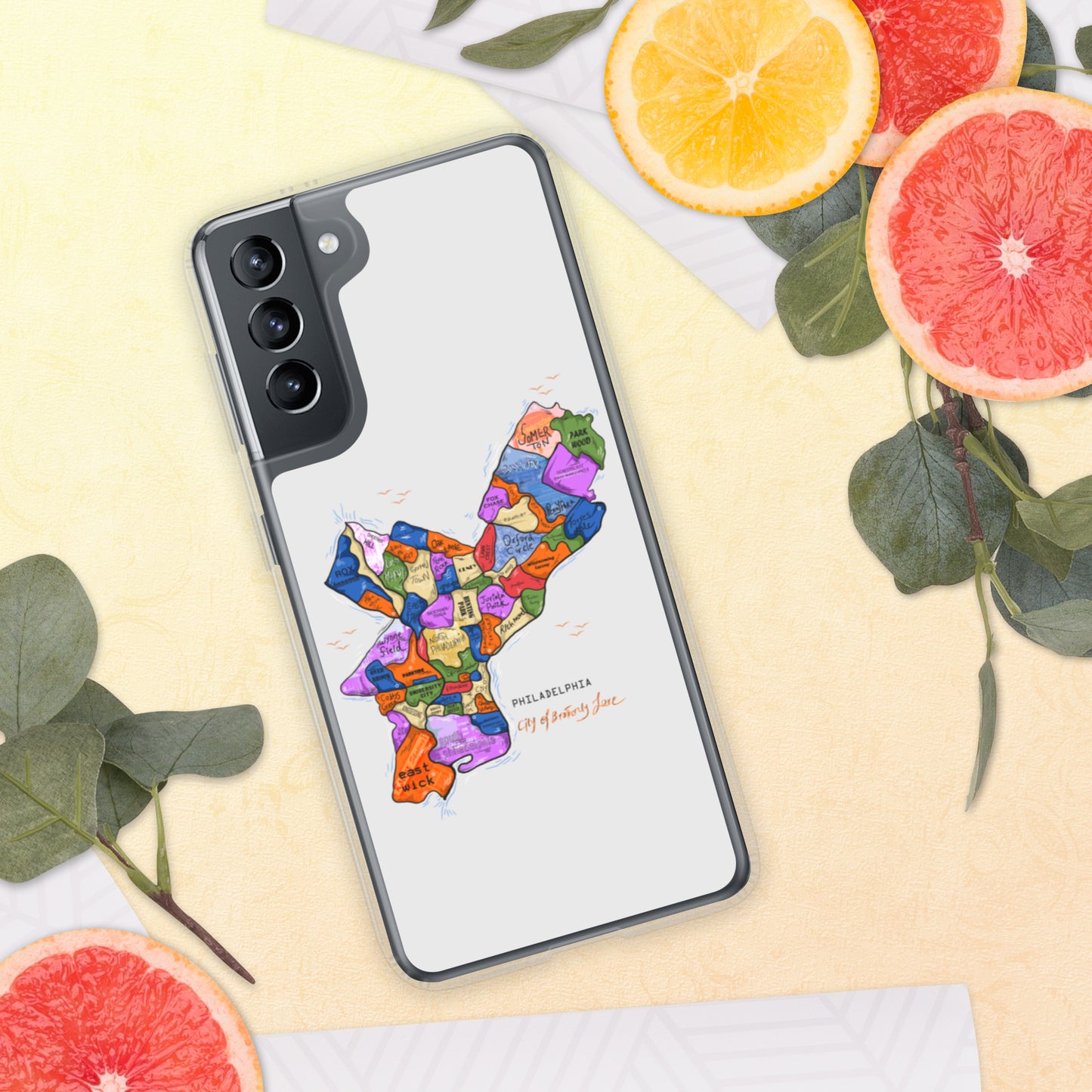 Philly Map Samsung Case