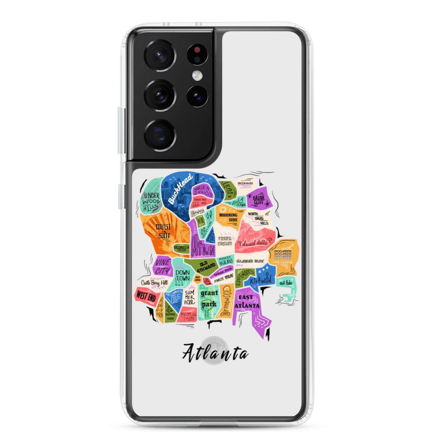 ATL map Samsung Case