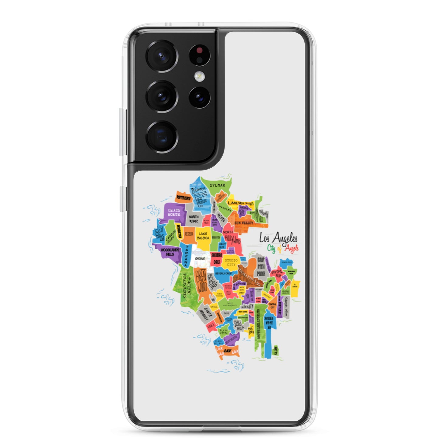 Los Angeles Map Samsung Case