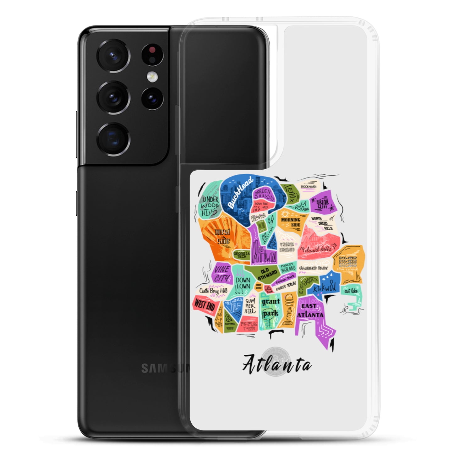 ATL map Samsung Case
