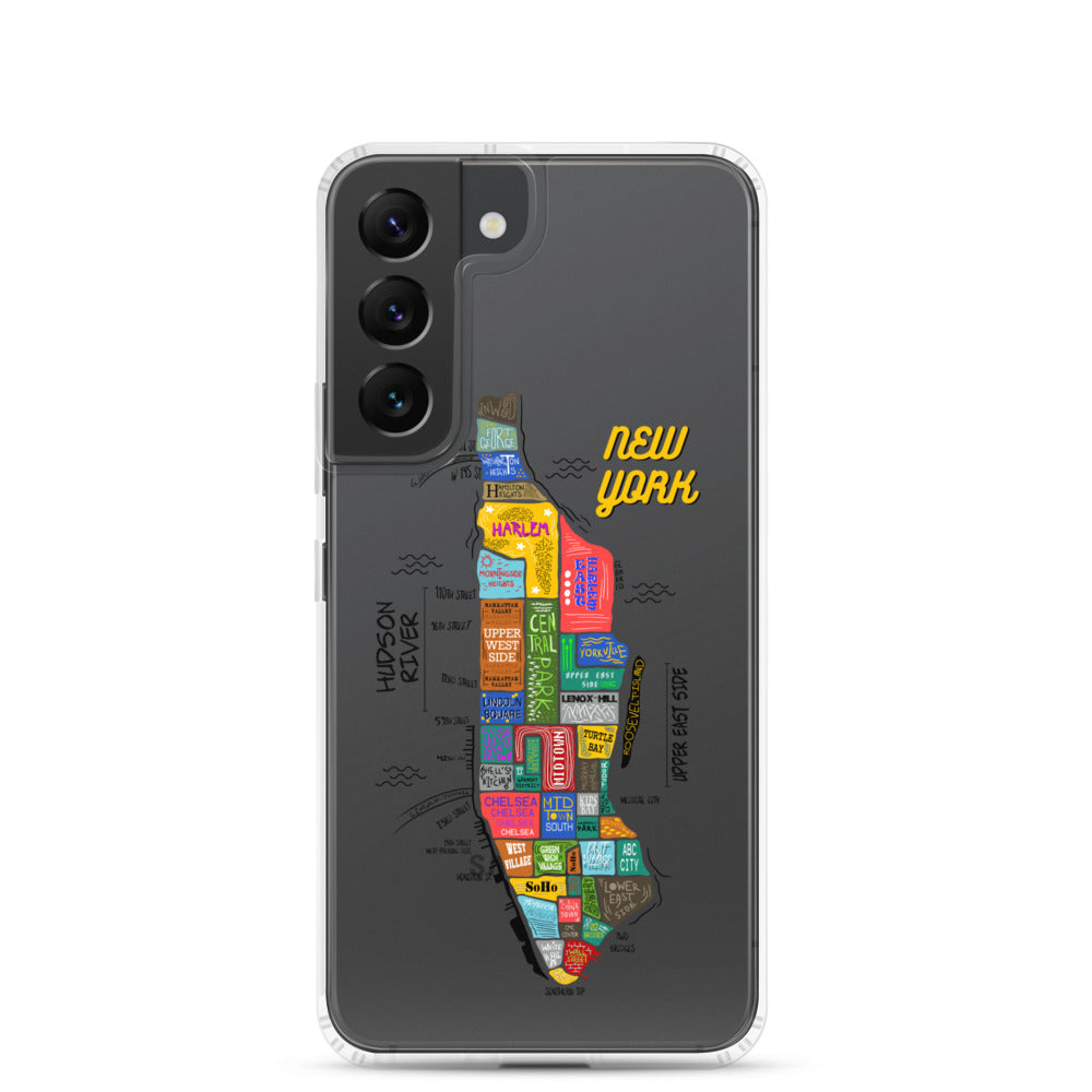 NYC map Samsung Case