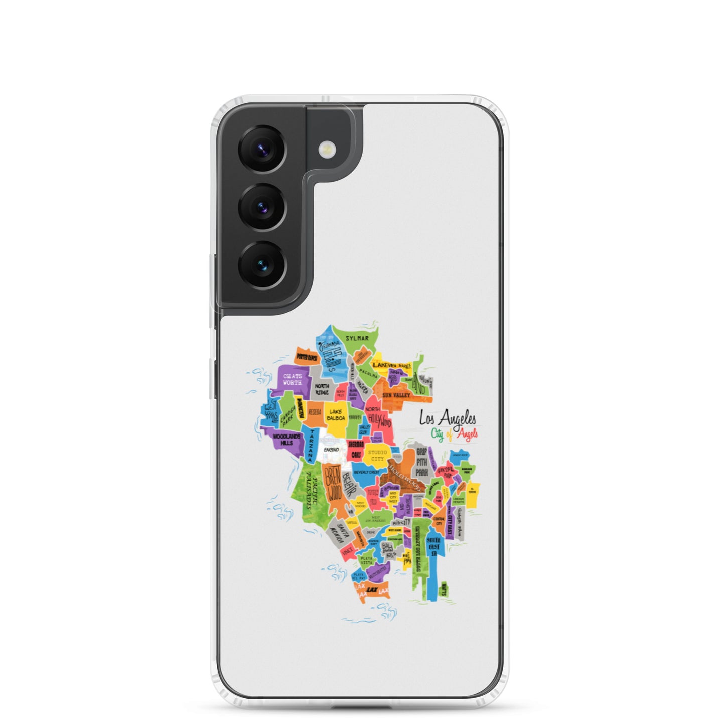 Los Angeles Map Samsung Case