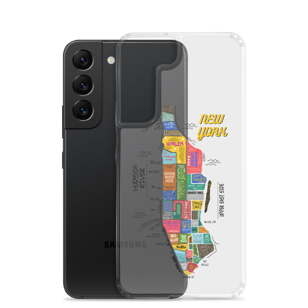 NYC map Samsung Case