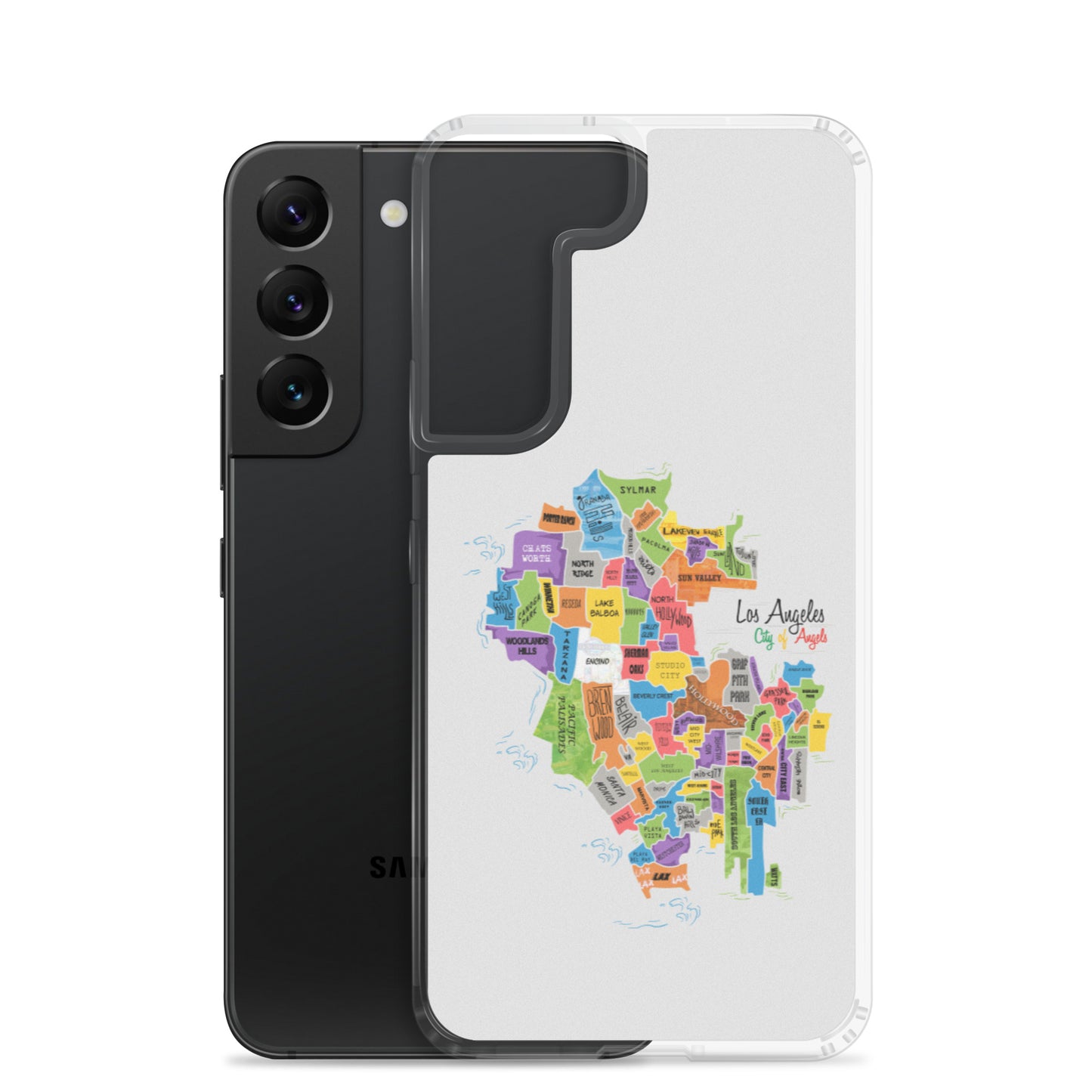 Los Angeles Map Samsung Case