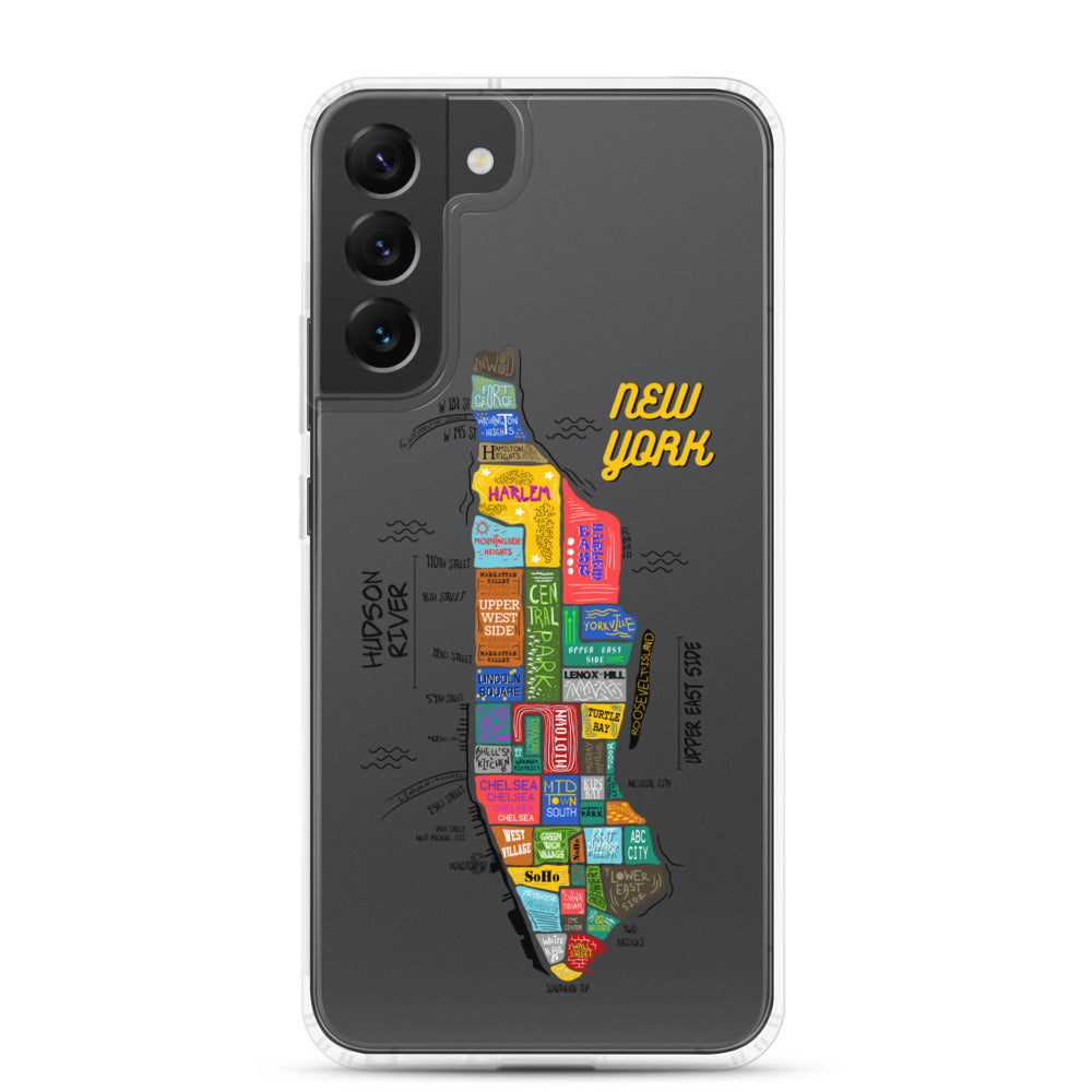 NYC map Samsung Case