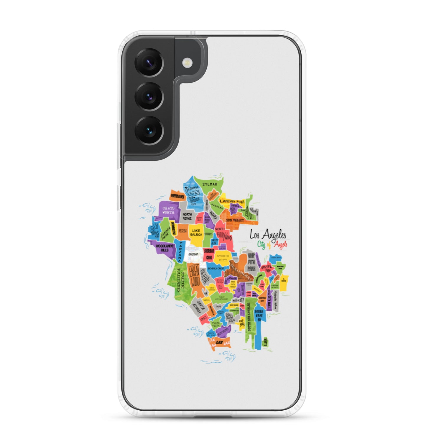 Los Angeles Map Samsung Case