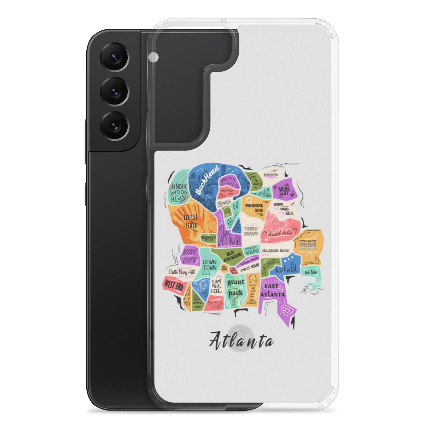 ATL map Samsung Case