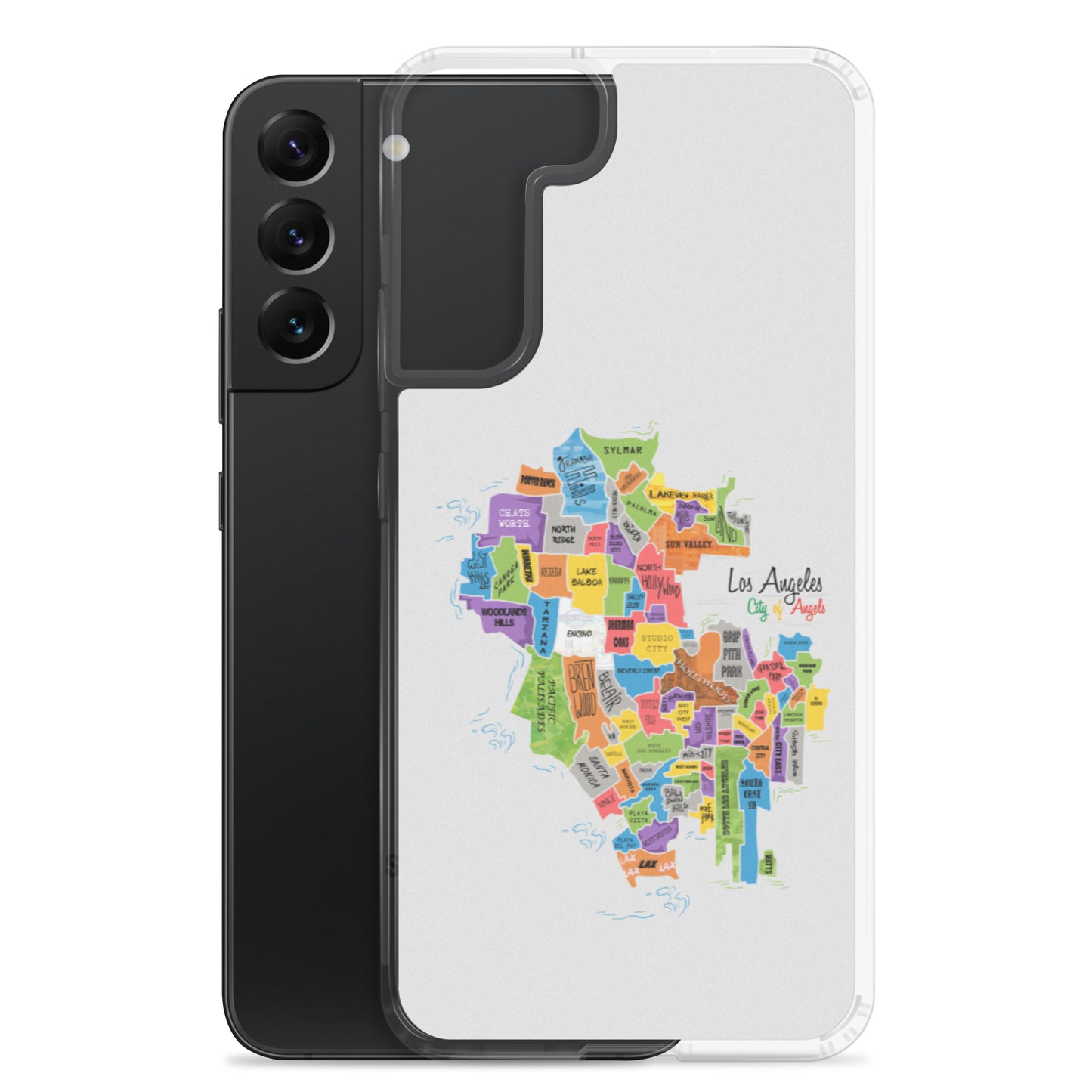 Los Angeles Map Samsung Case