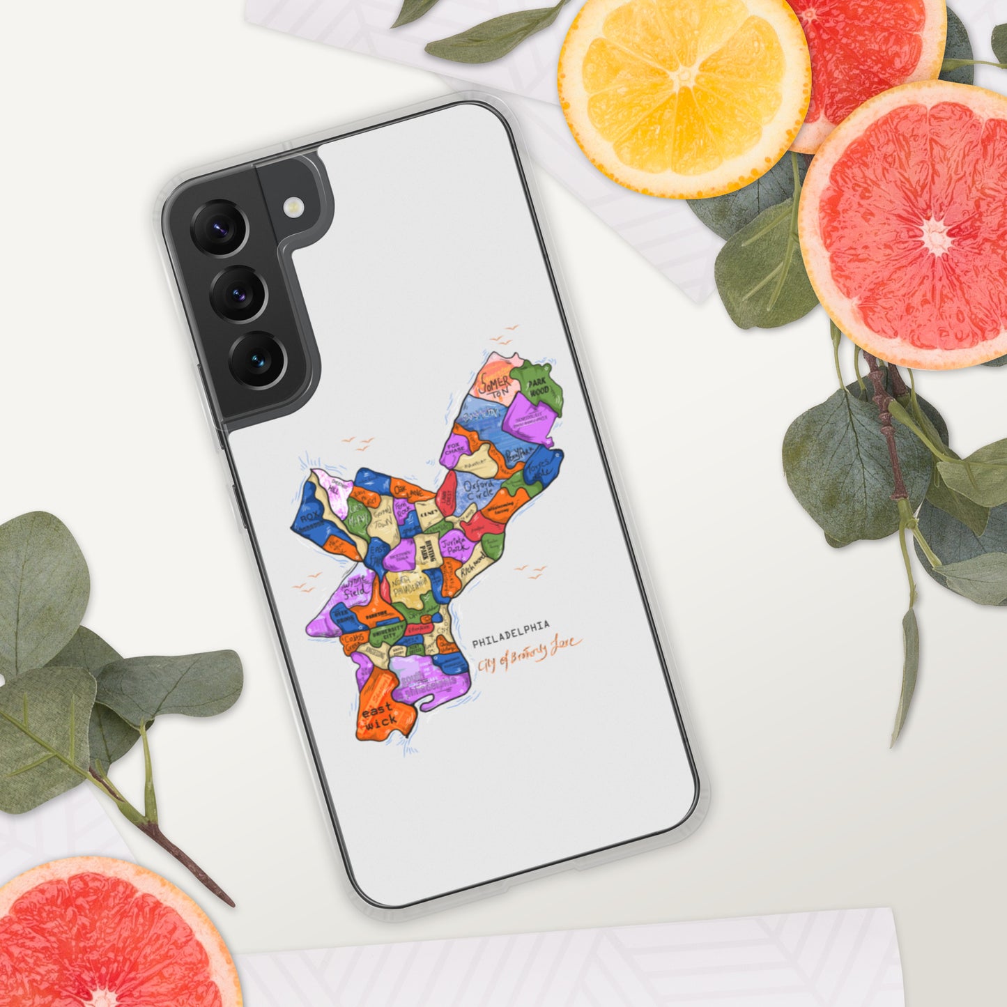 Philly Map Samsung Case