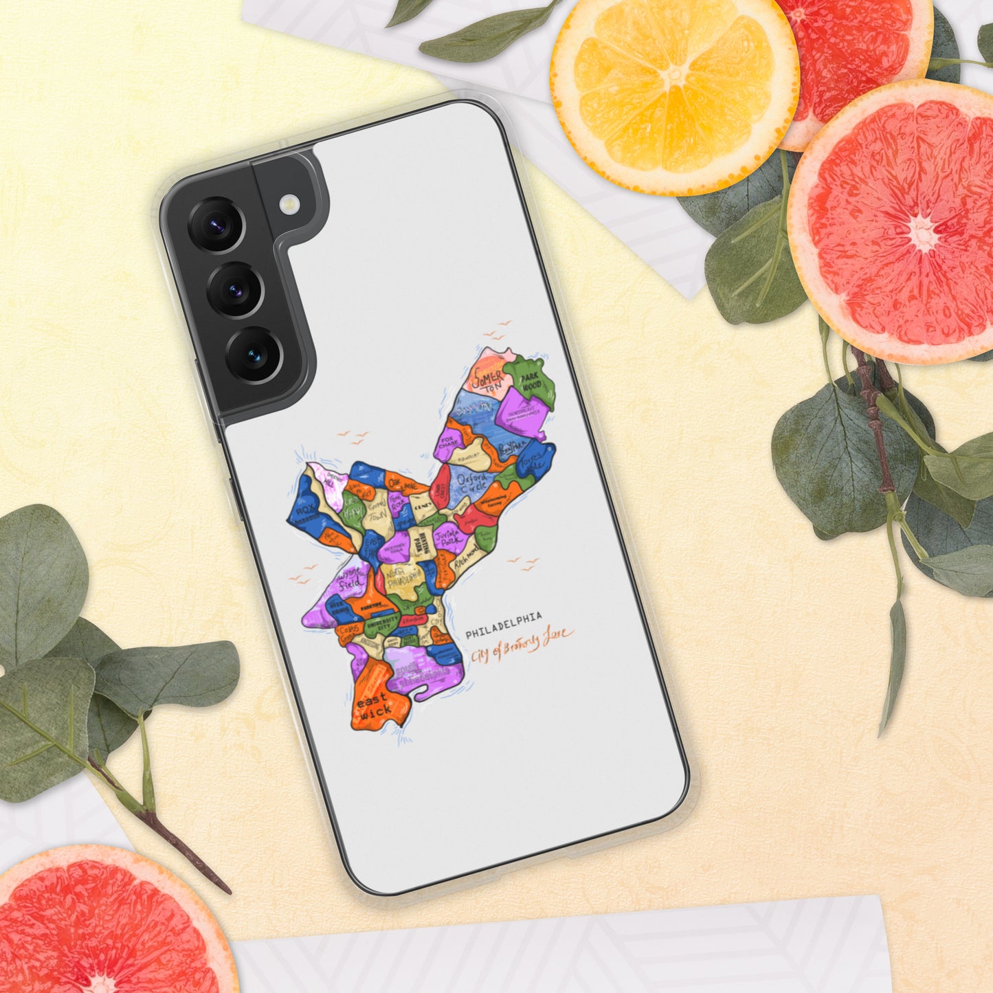 Philly Map Samsung Case