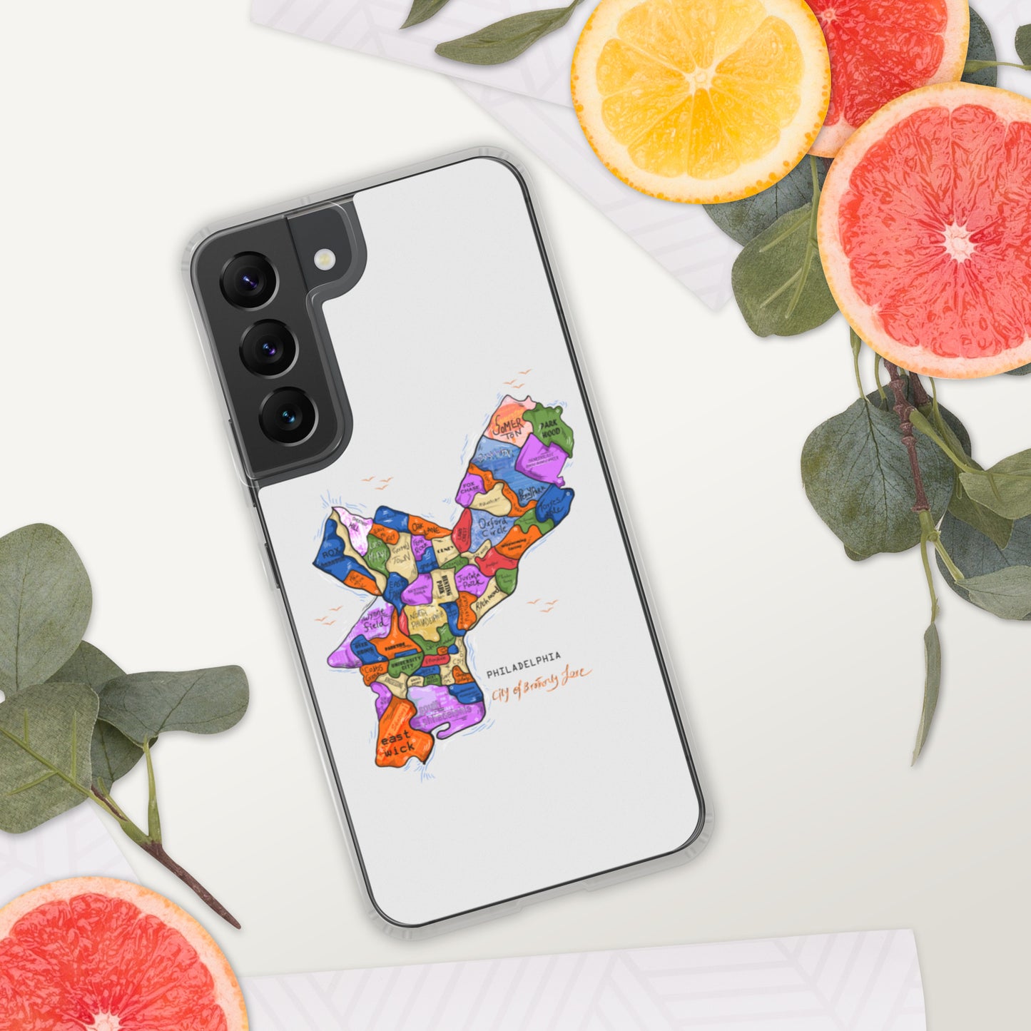 Philly Map Samsung Case