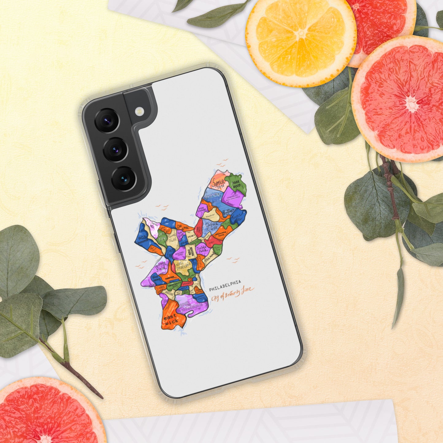 Philly Map Samsung Case