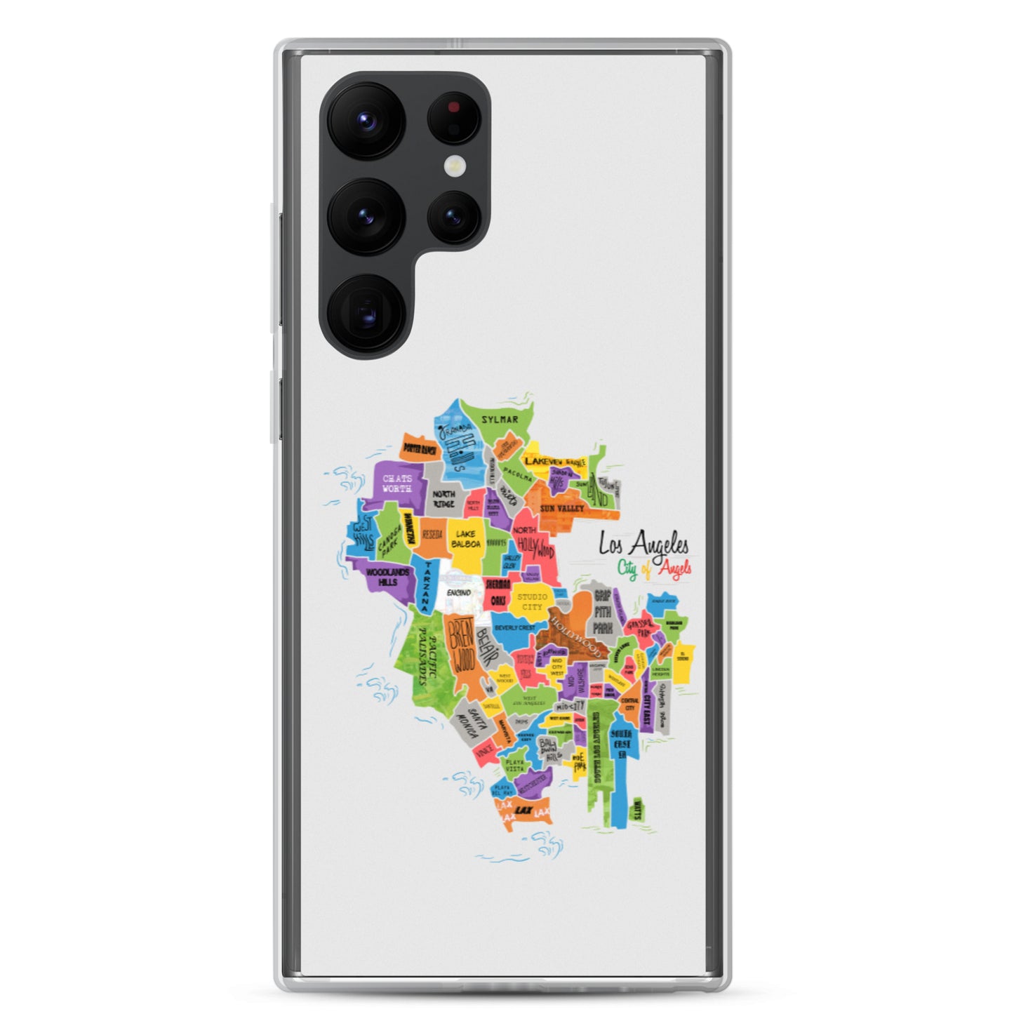 Los Angeles Map Samsung Case