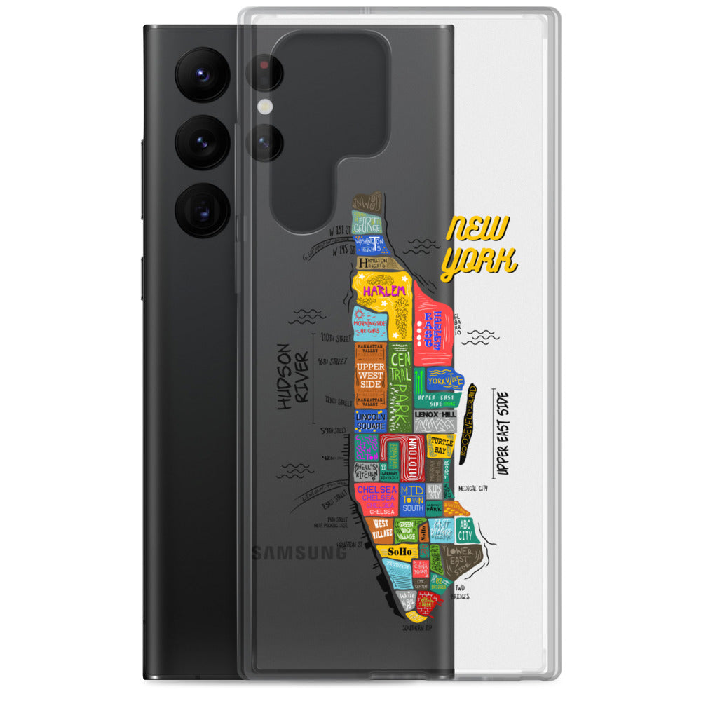 NYC map Samsung Case