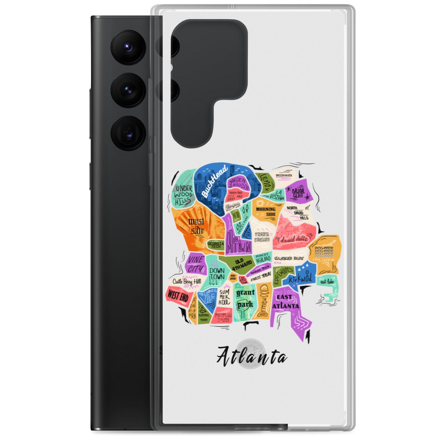 ATL map Samsung Case