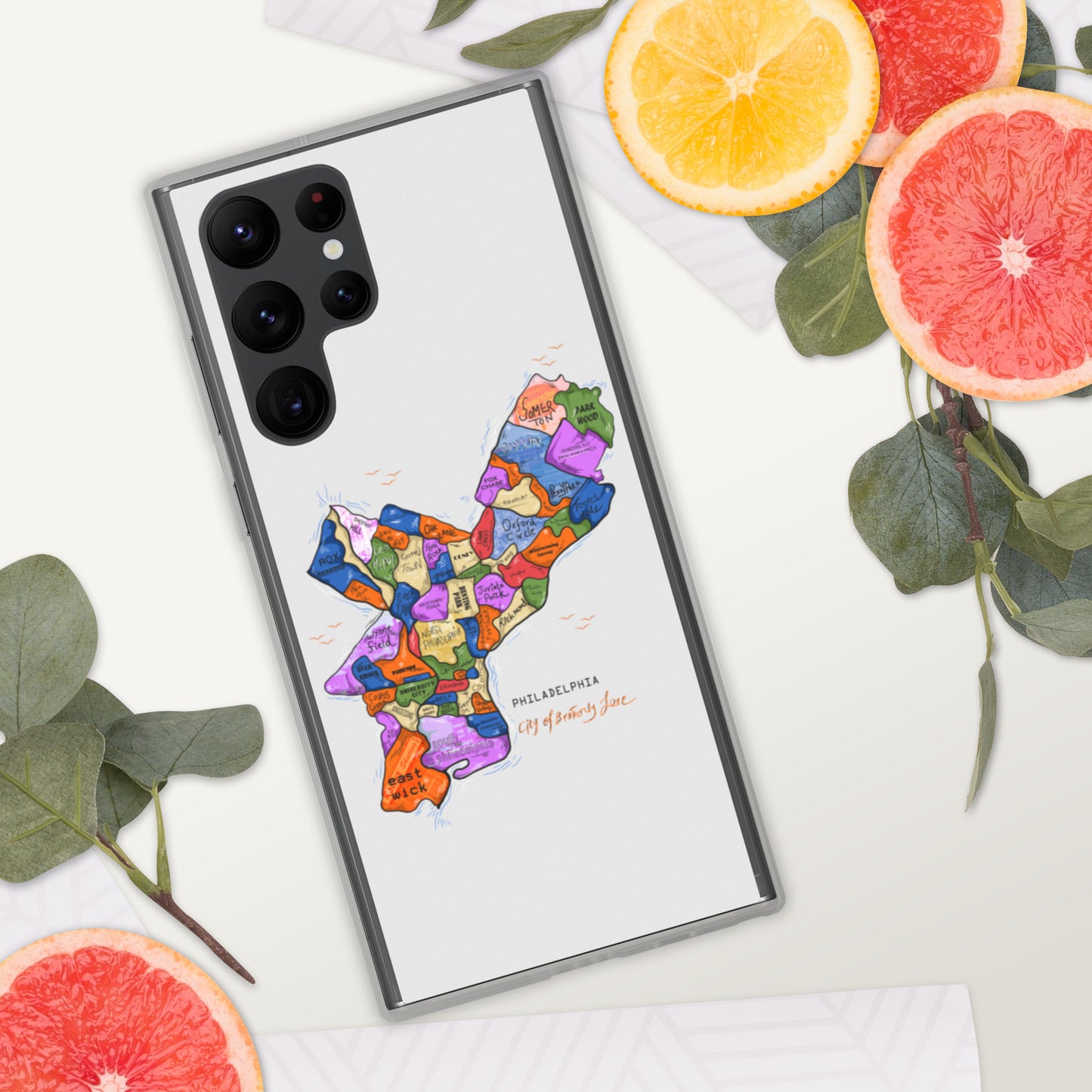 Philly Map Samsung Case