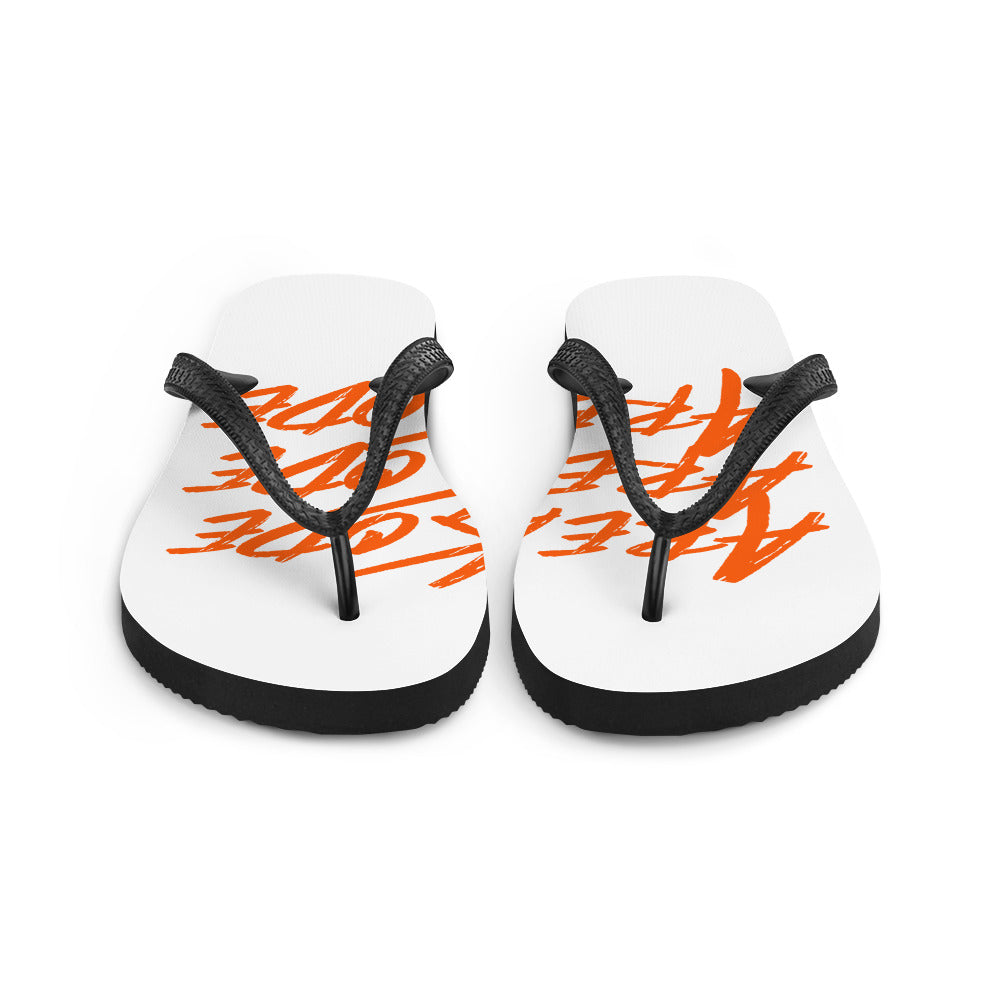 Areakode 3x Flip Flops (orange)