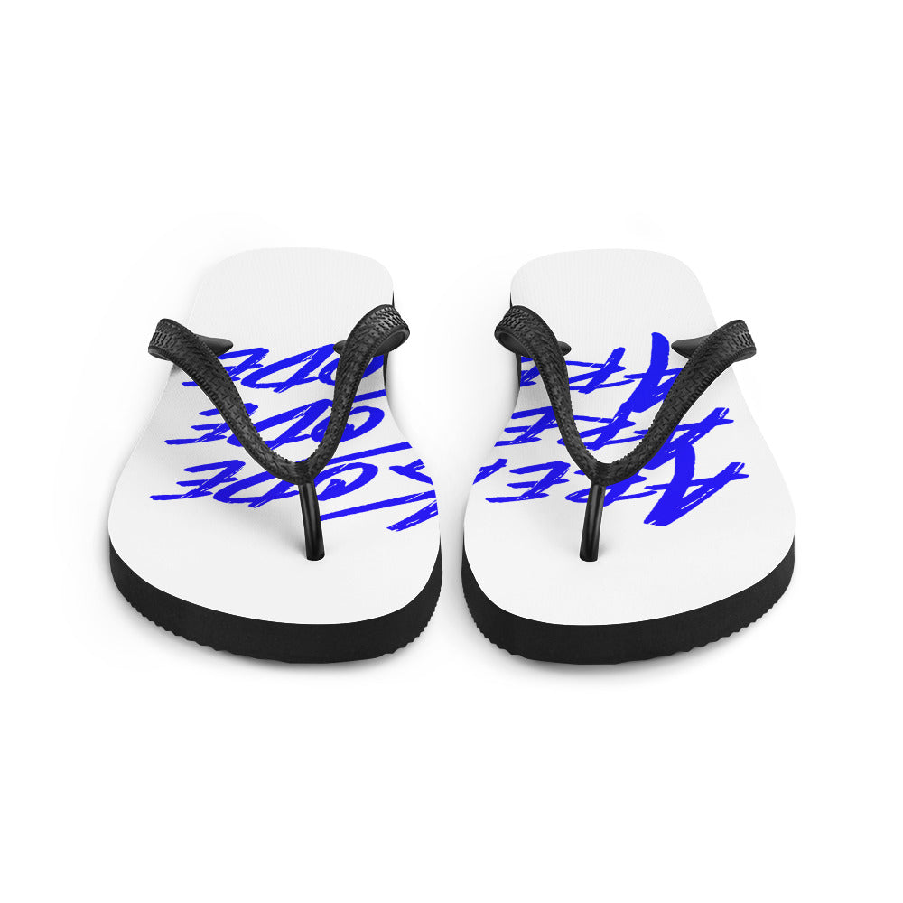 Areakode 3x Flip Flops (blue)