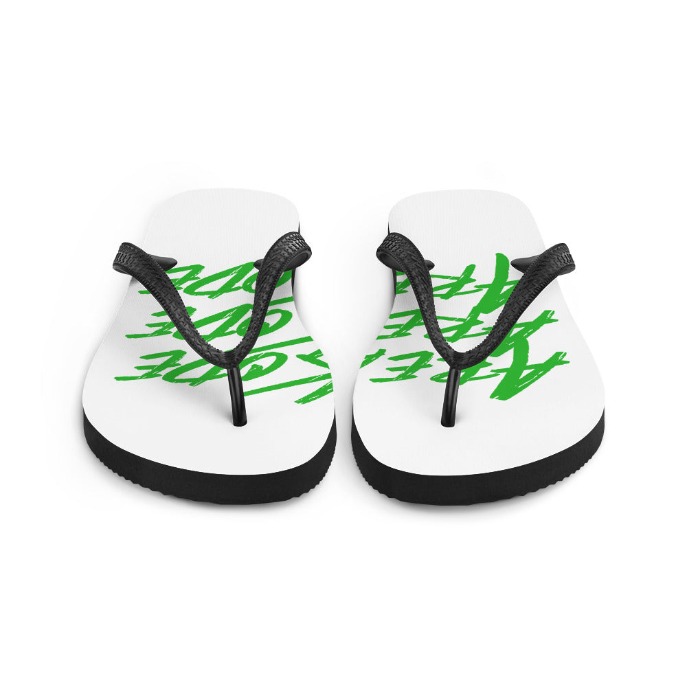 Areakode 3x Flip Flops (green)