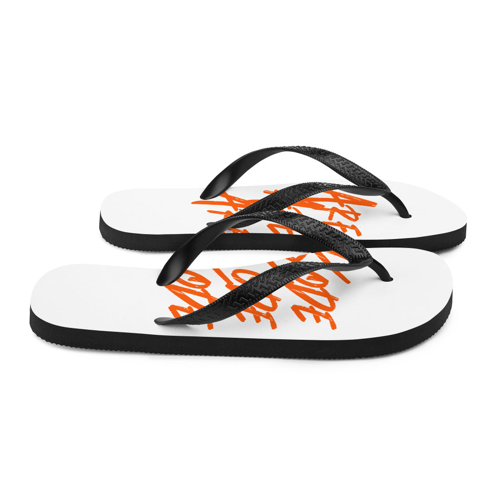 Areakode 3x Flip Flops (orange)