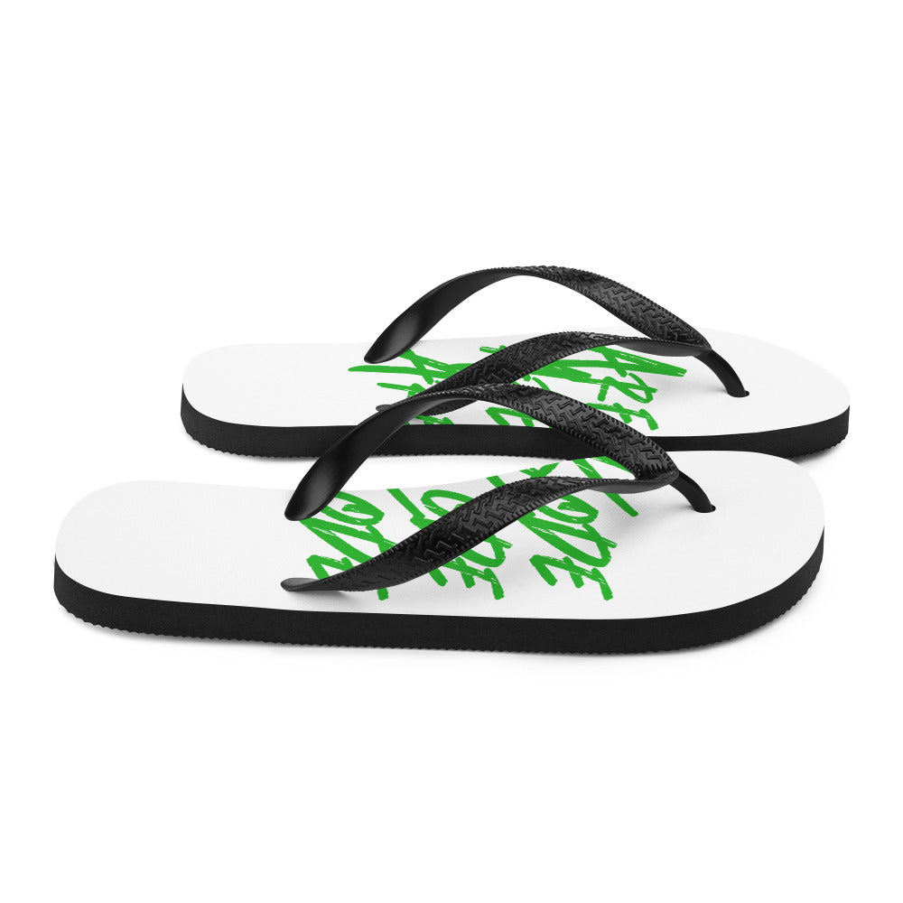 Areakode 3x Flip Flops (green)