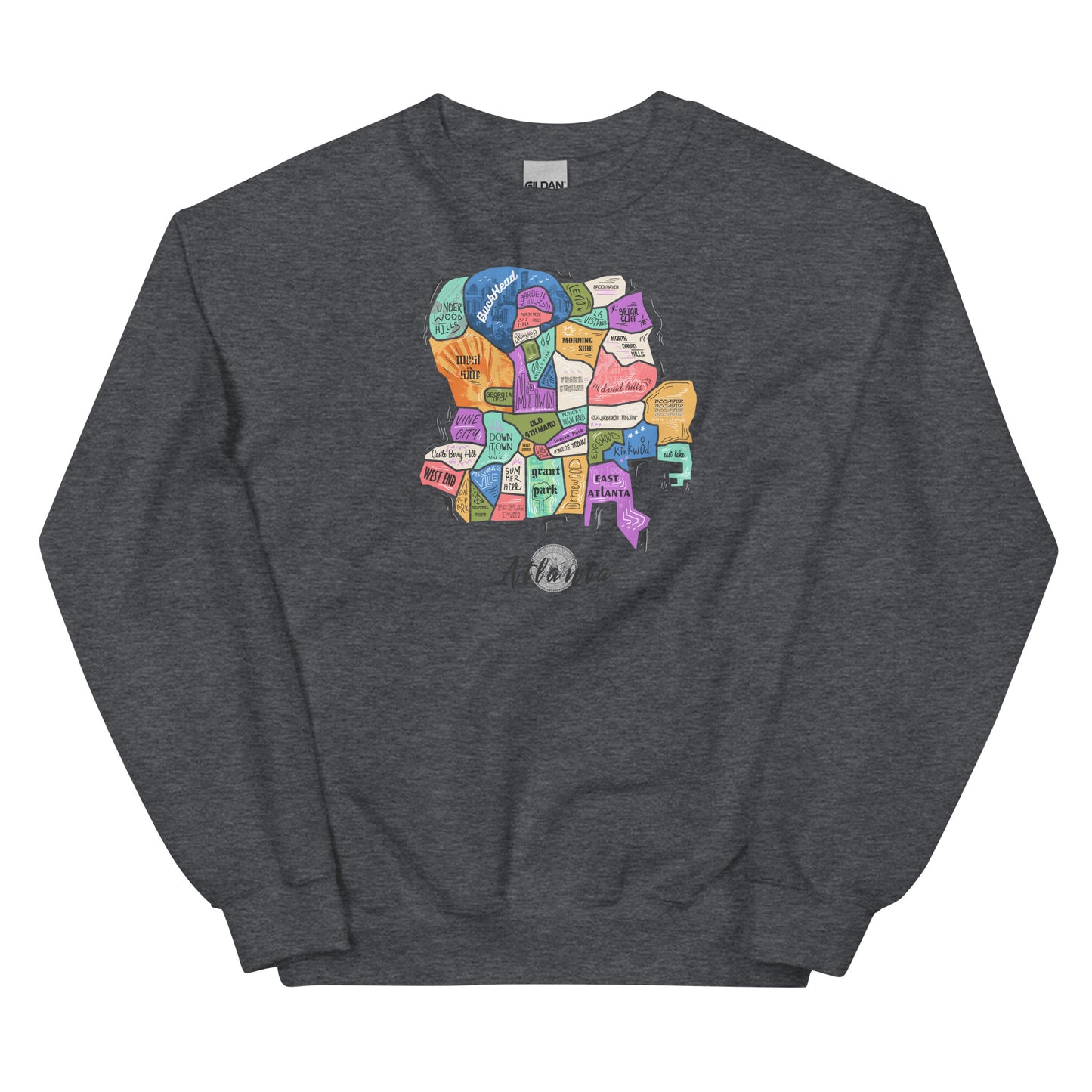 ATL map Crewneck (unisex)