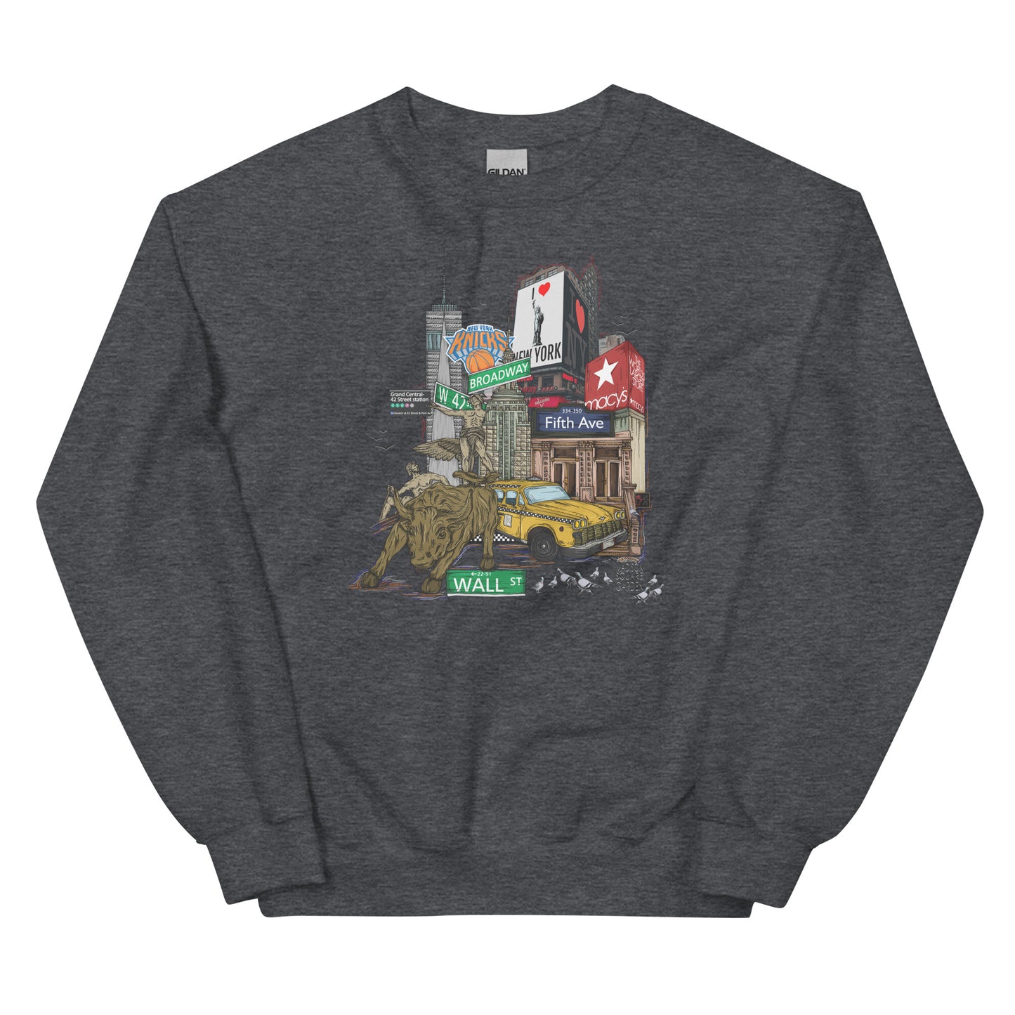 NYC graphic crewneck (unisex)