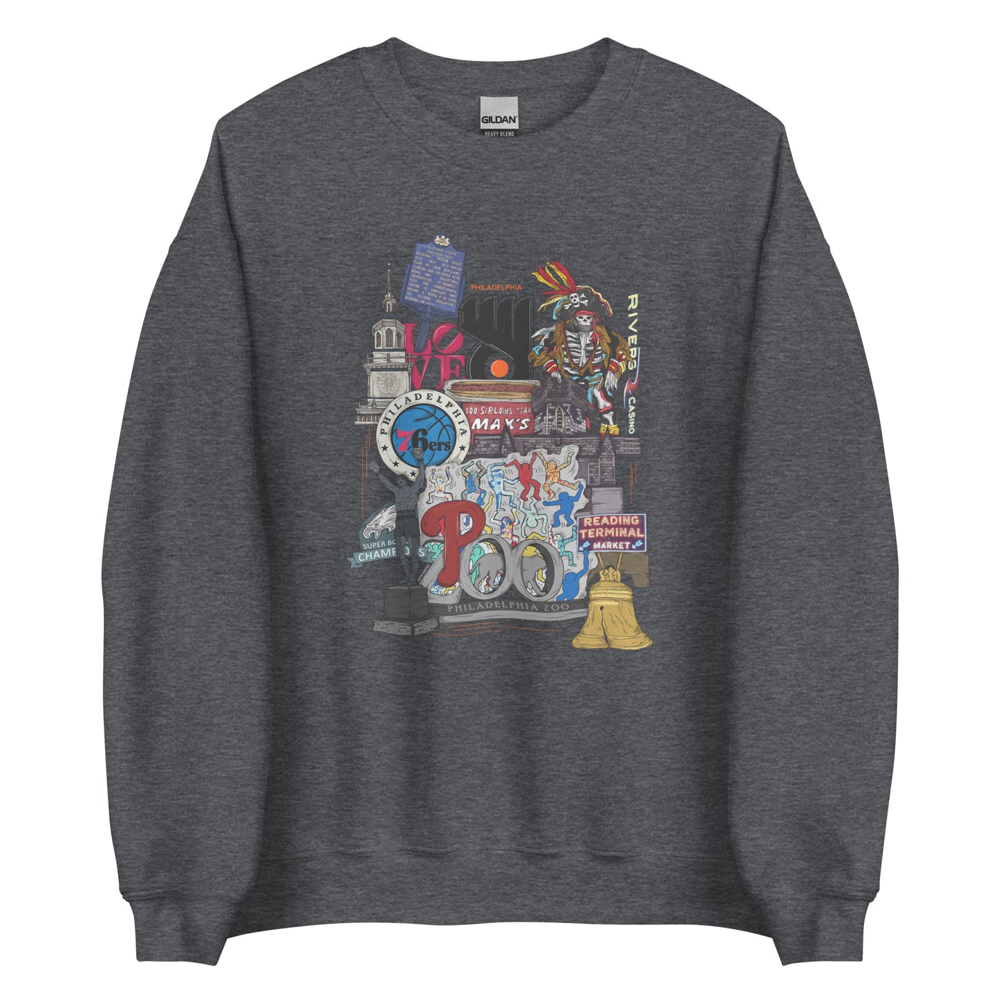 Philly Graphic Crewneck (unisex)