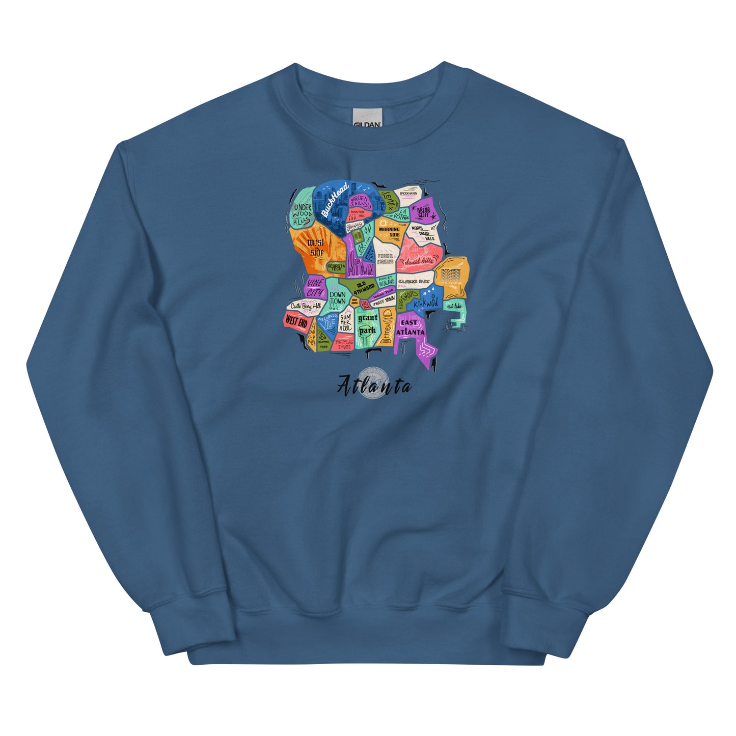 ATL map Crewneck (unisex)